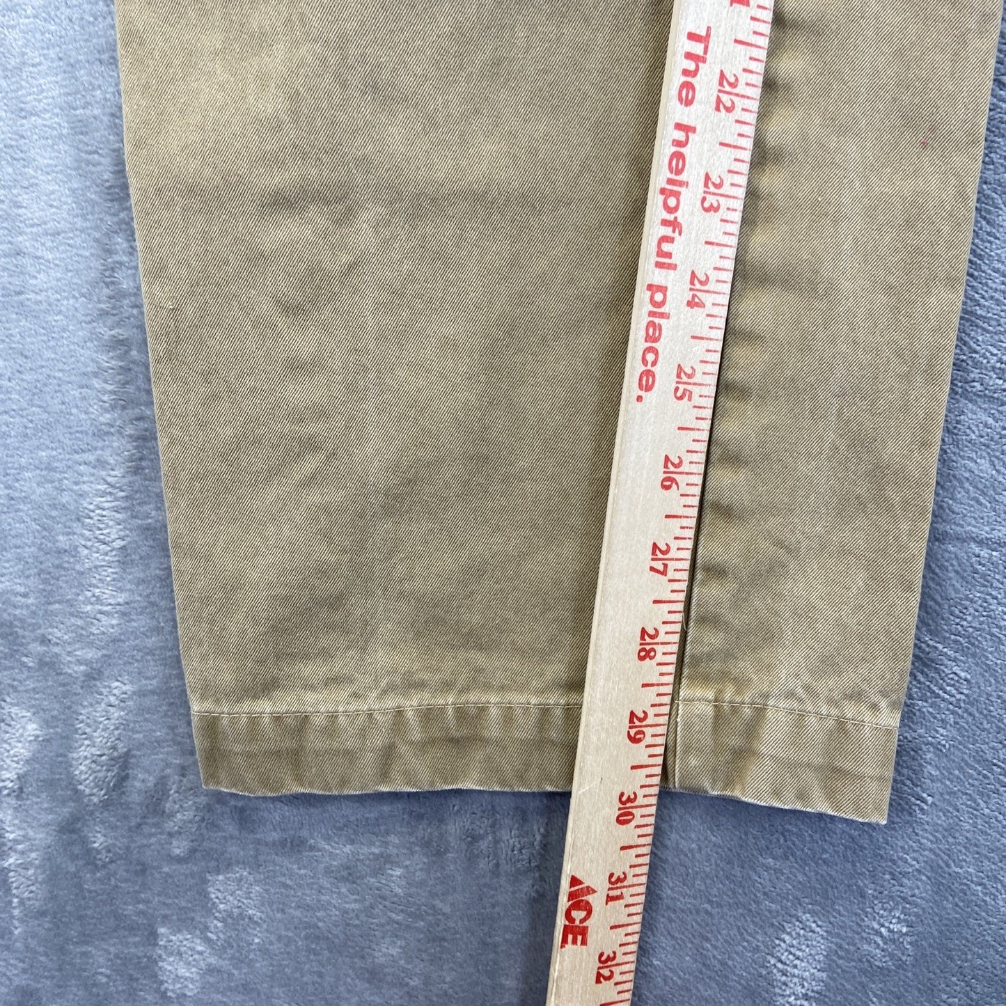 Orvis Trim Fit Casual Chino Pants Men's Size 36 Brown Tan