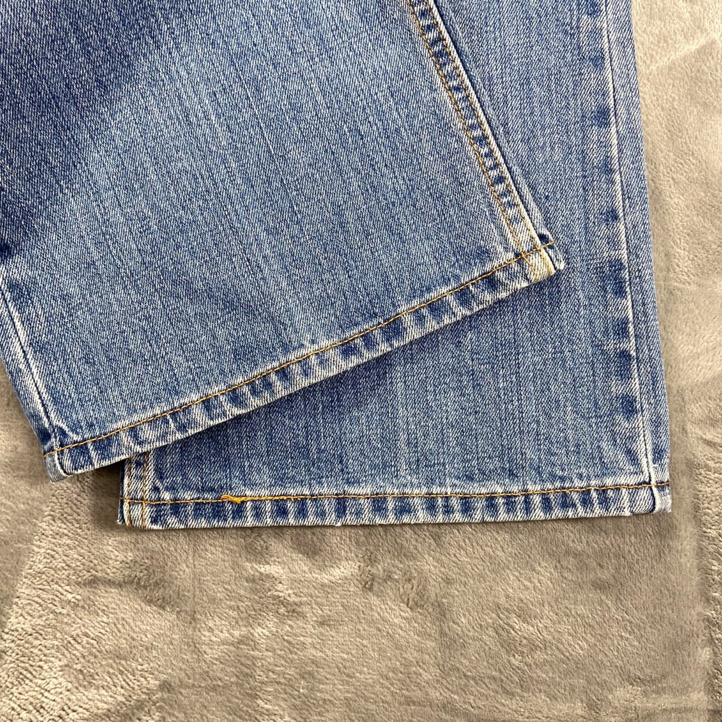 Levi's 527 Low Boot Cut Men's Jeans 36x30 Light Blue Denim