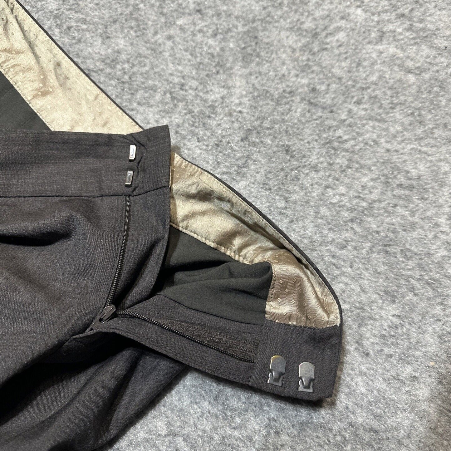 Banana Republic Stretch Wool Trousers Dress Pants Women's Size 10 Brown Pants
