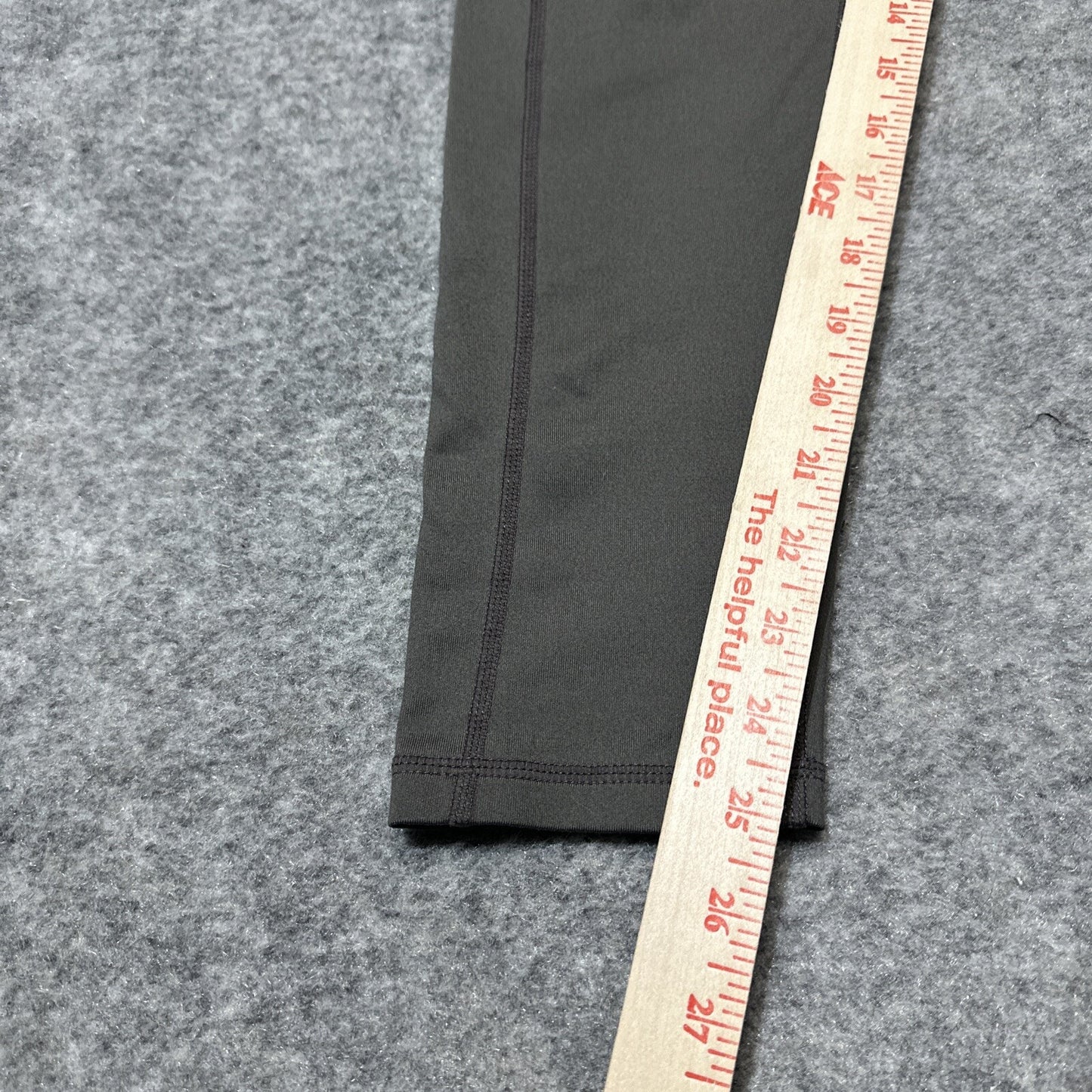 Zella Women's Yoga Leggings Size L Large Gray Medium Wash Pants