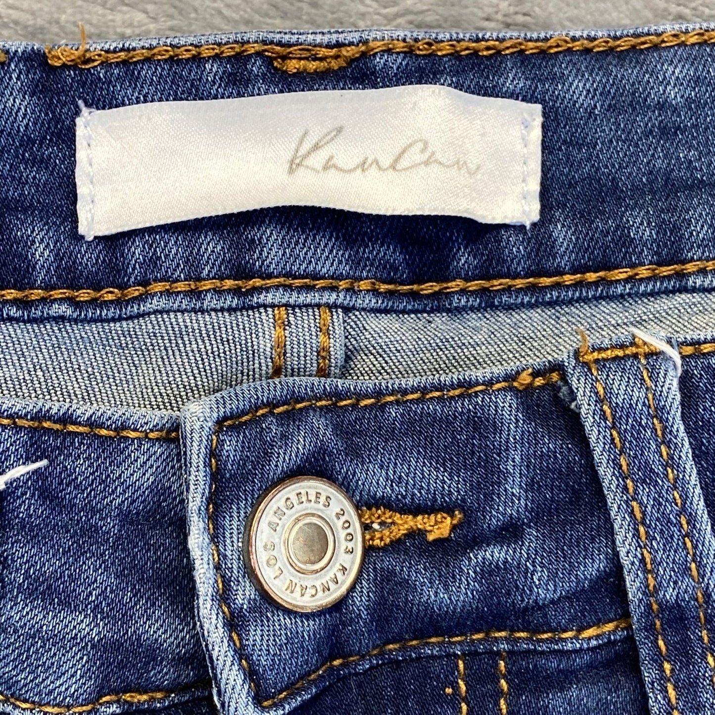 KanCan Skinny Jeans Women's Size 7/27 Blue Dark Wash