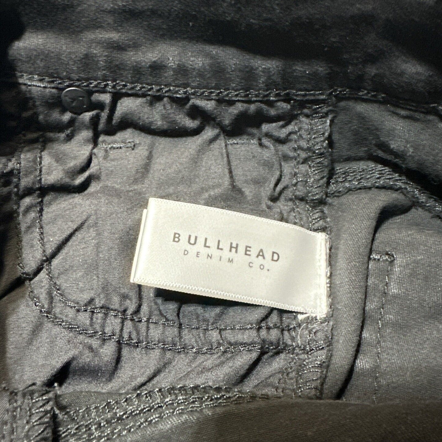 Bullhead Super High Rise Skinniest Women's Skinny Jeans Size 24 Black Dark Denim
