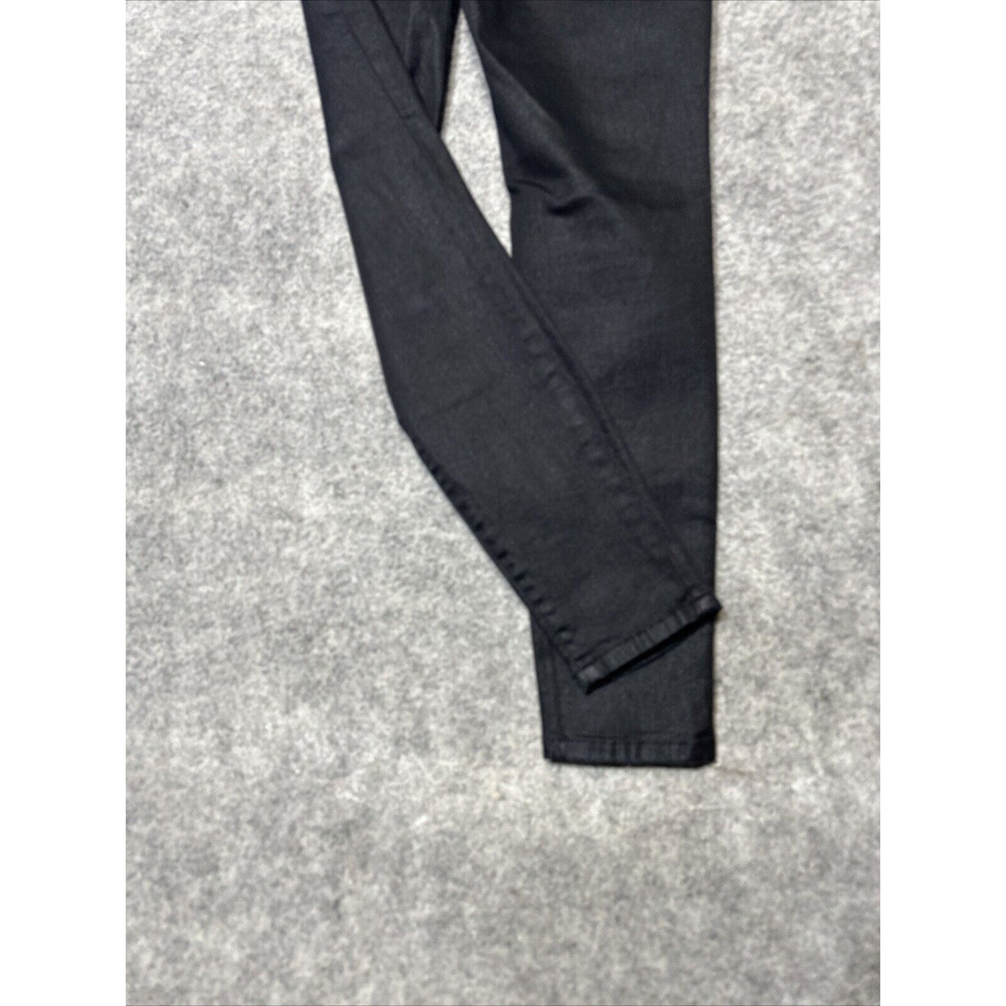 The Limited Denim Women's Legging Jean Size 4 Glittery Black Dark Wash Denim