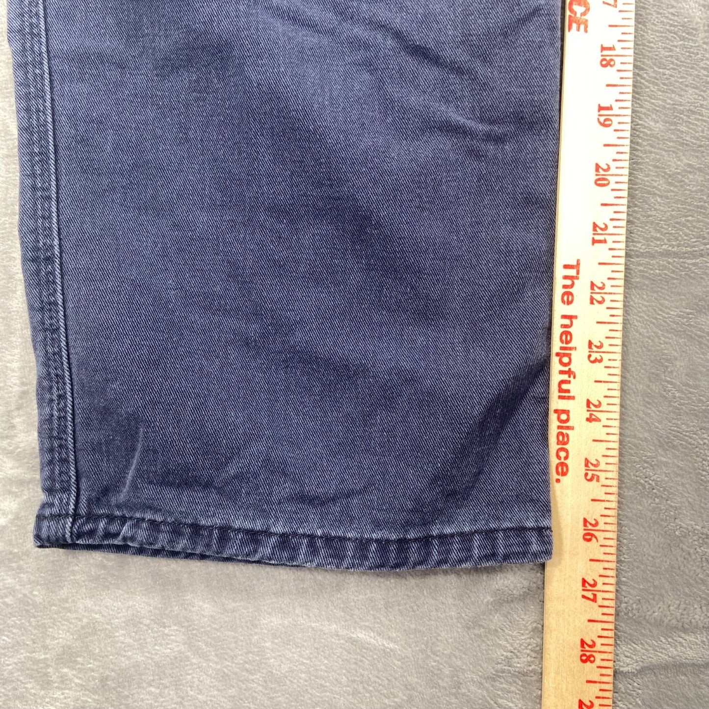 Carhartt FR Men's Straight Leg Pants 36x28 Dark Blue Flame Resistant