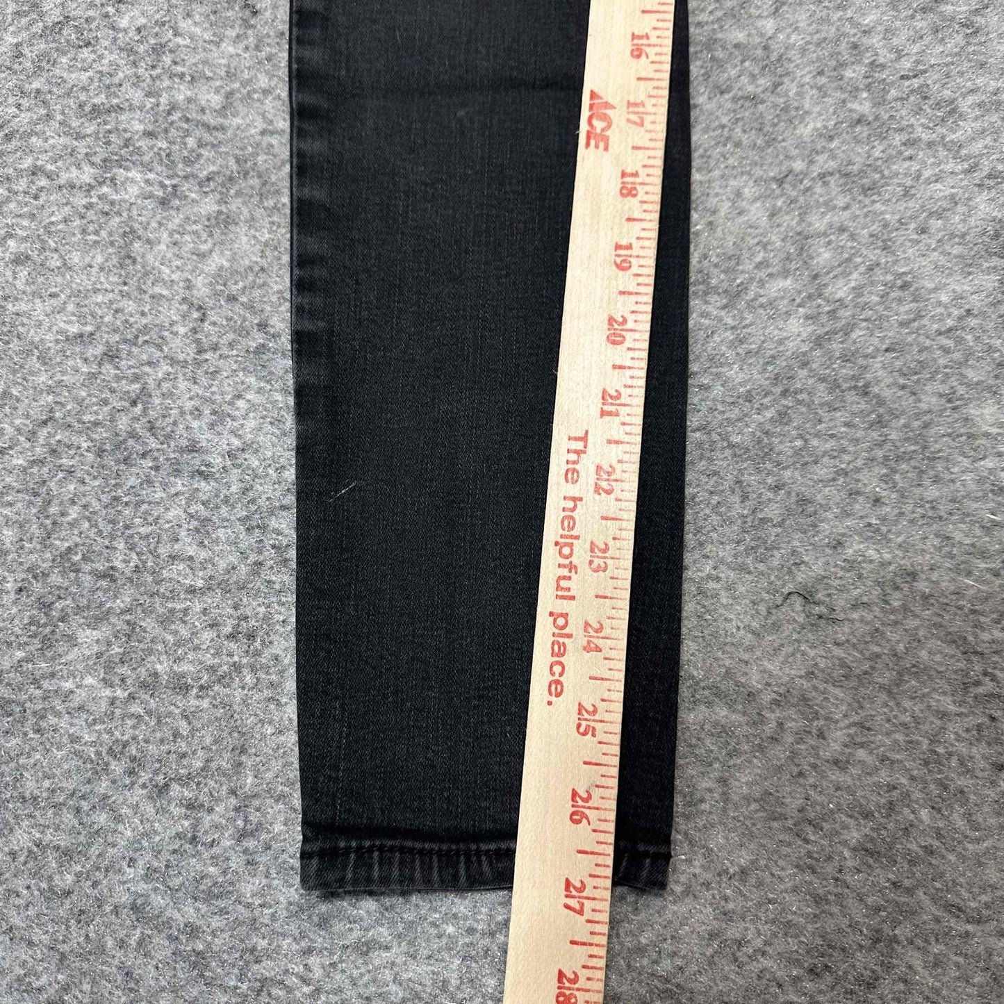 American Eagle Super Stretch Womens Skinny Jegging Jeans Size 0 Short Black