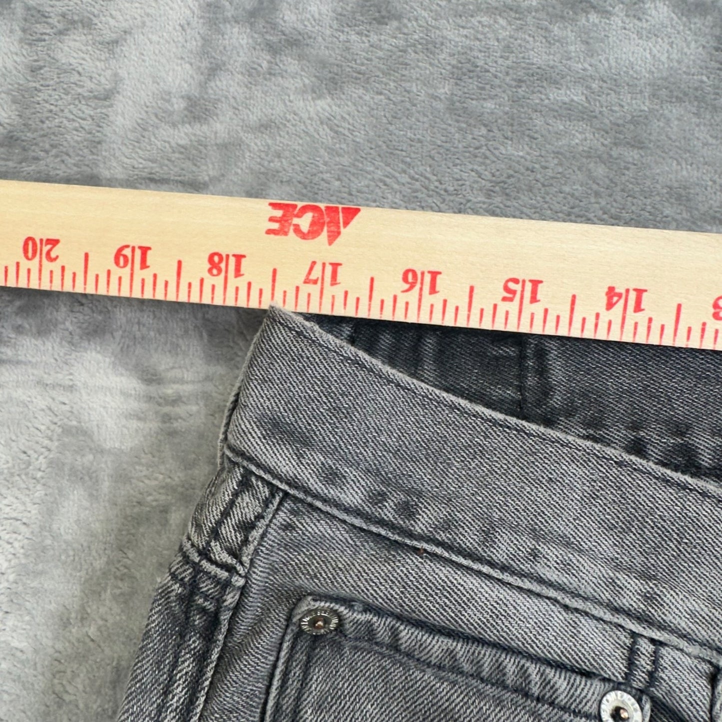 American Eagle Women's Skinny Jeans Size 14 Long Gray