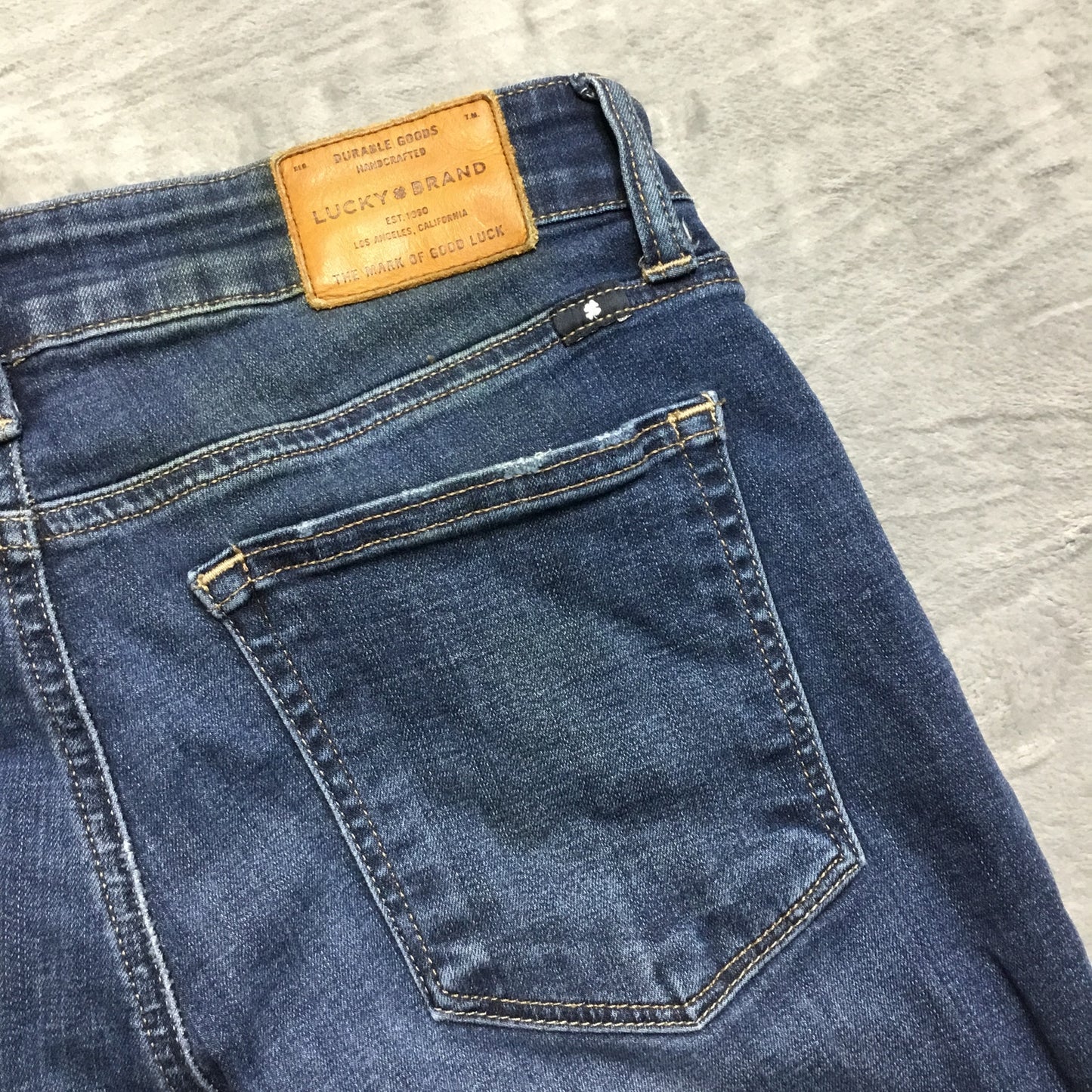 Lucky Brand Ava Skinny Jeans Women's Size 26 Dark Blue