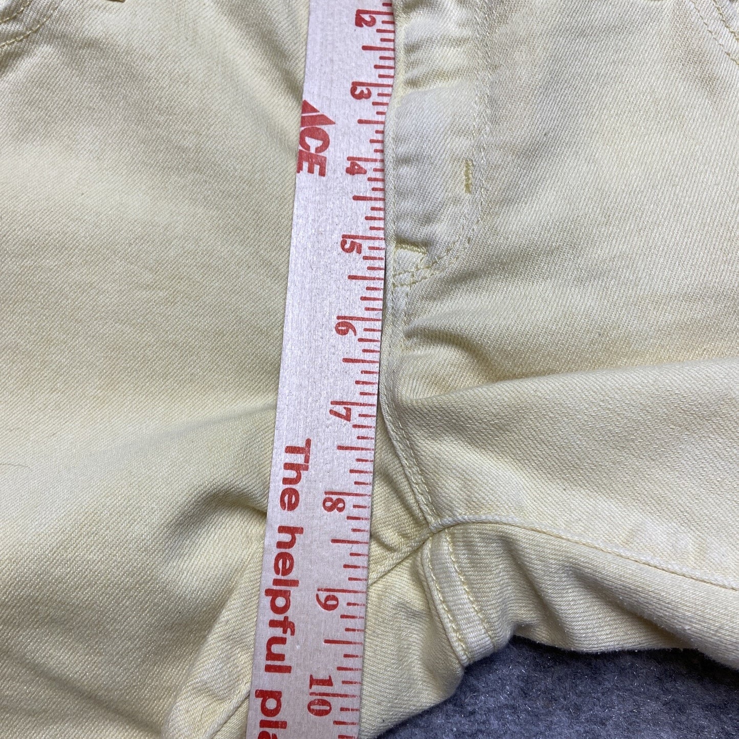 Gap 1969 Always Skinny Jeans Women's Size 30/10r Yellow Denim