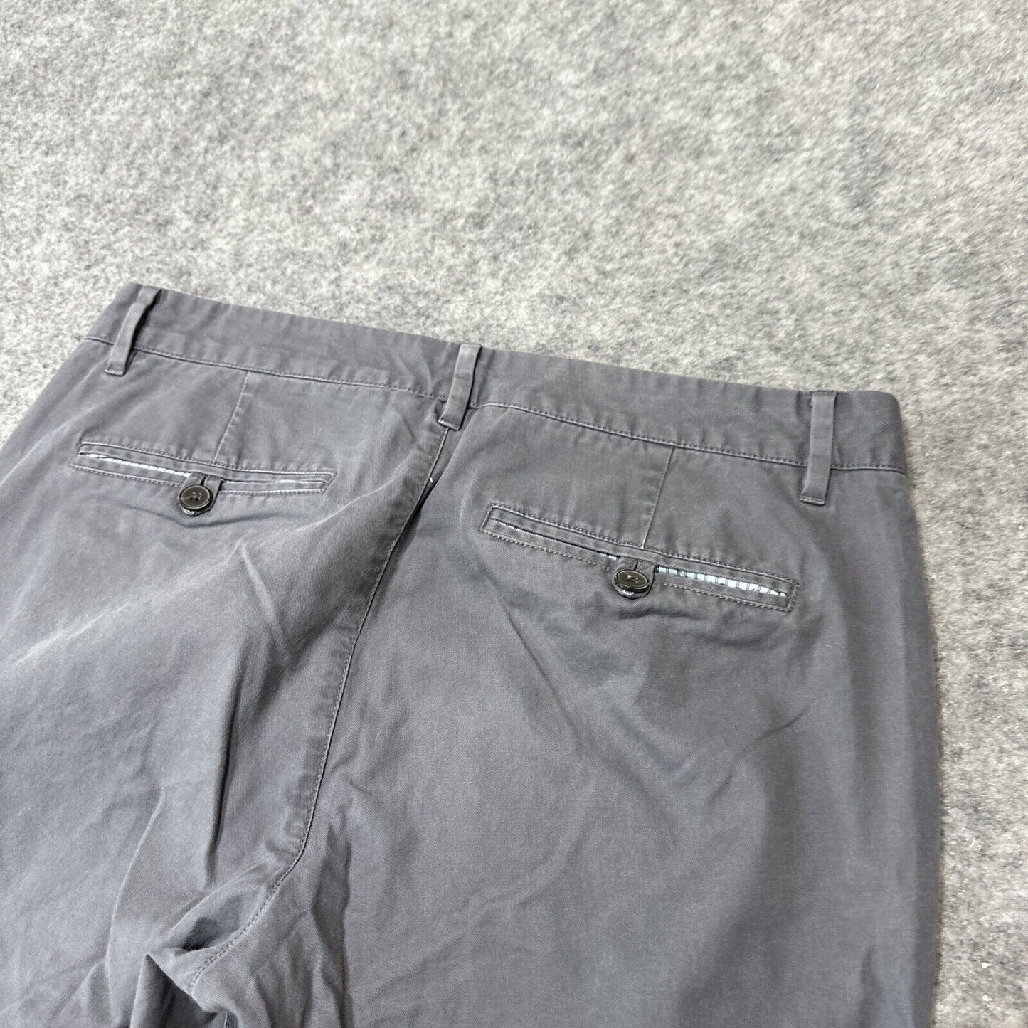 Bonobos Tailored Men's Size 31/32 Gray Light Wash Chino Pants