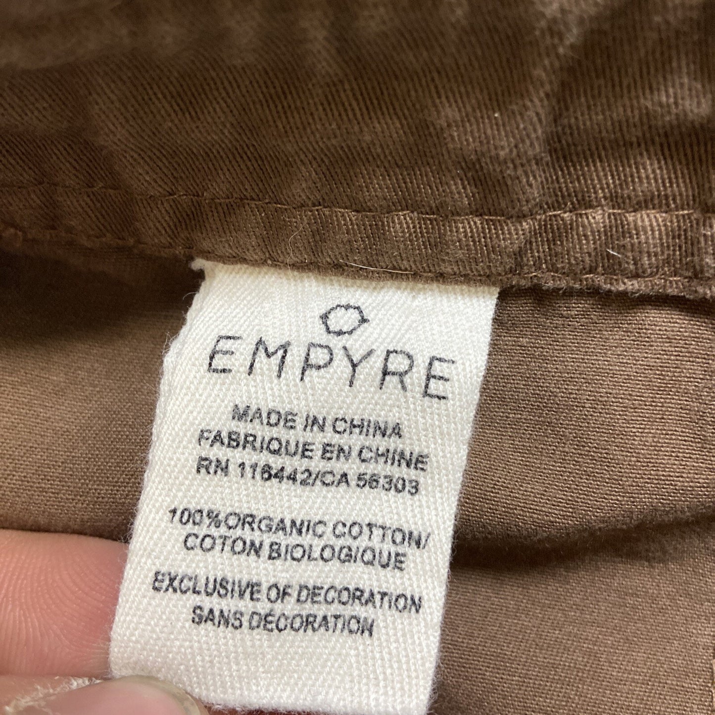 Empyre Skater Streetwear Cargo Pants Men's Size S Brown Pants