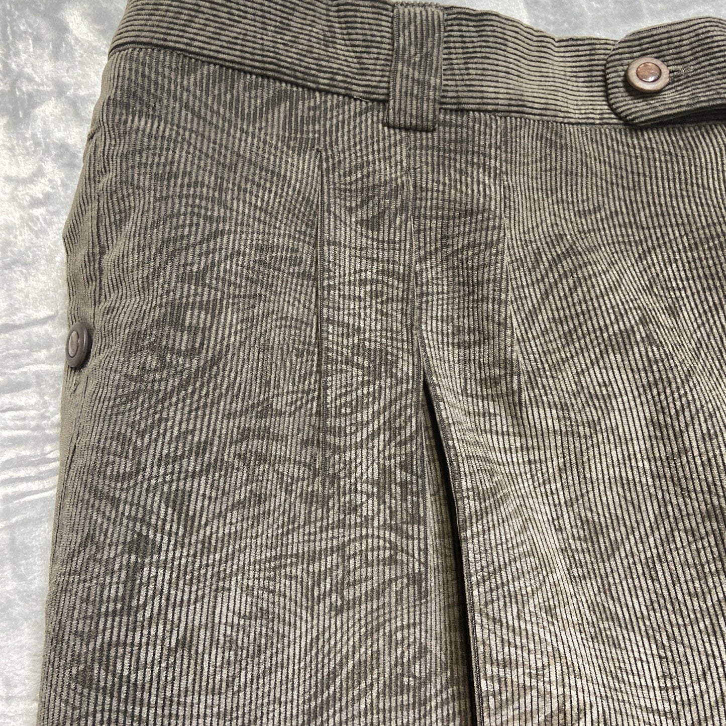 Smokey Joes Curduroy Pants Men's Size 48x32 Dark Brown