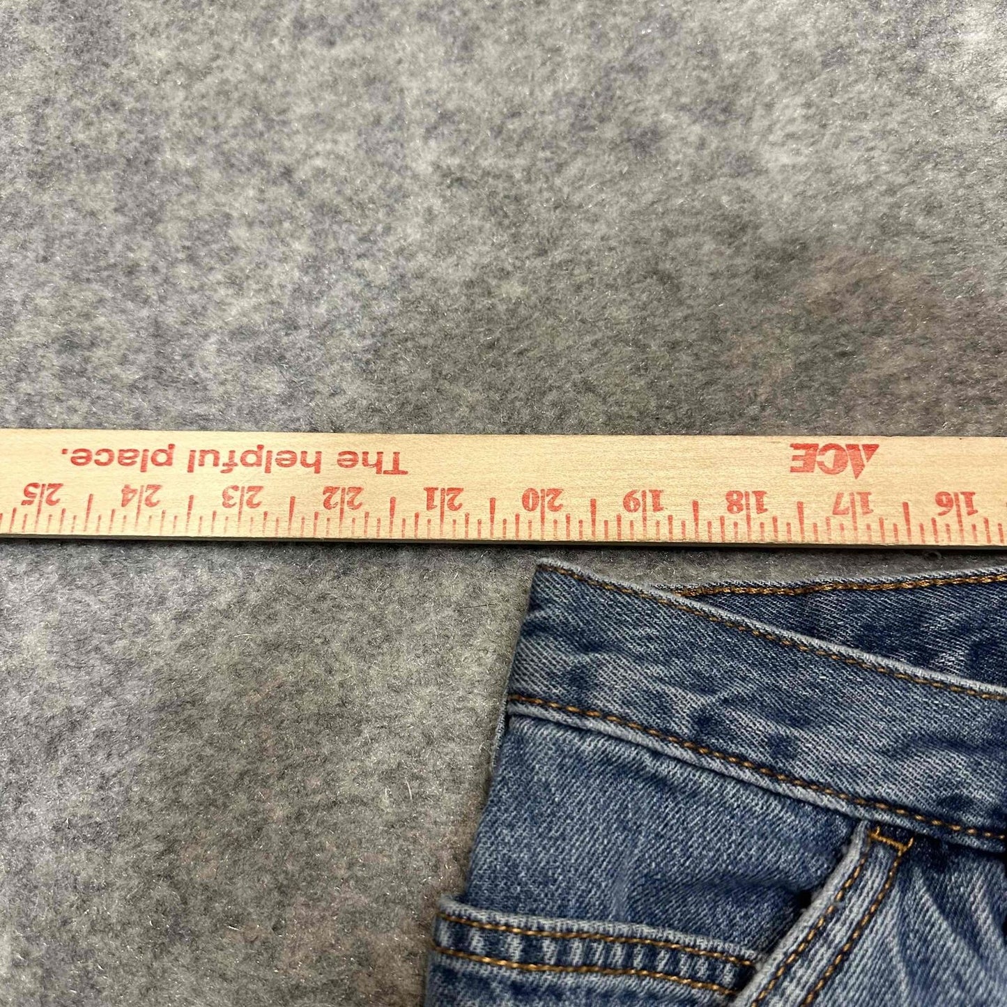 Wolverine Men's Boulder Straight Leg Cargo Work Jeans Size 40/30 Blue Wash Denim