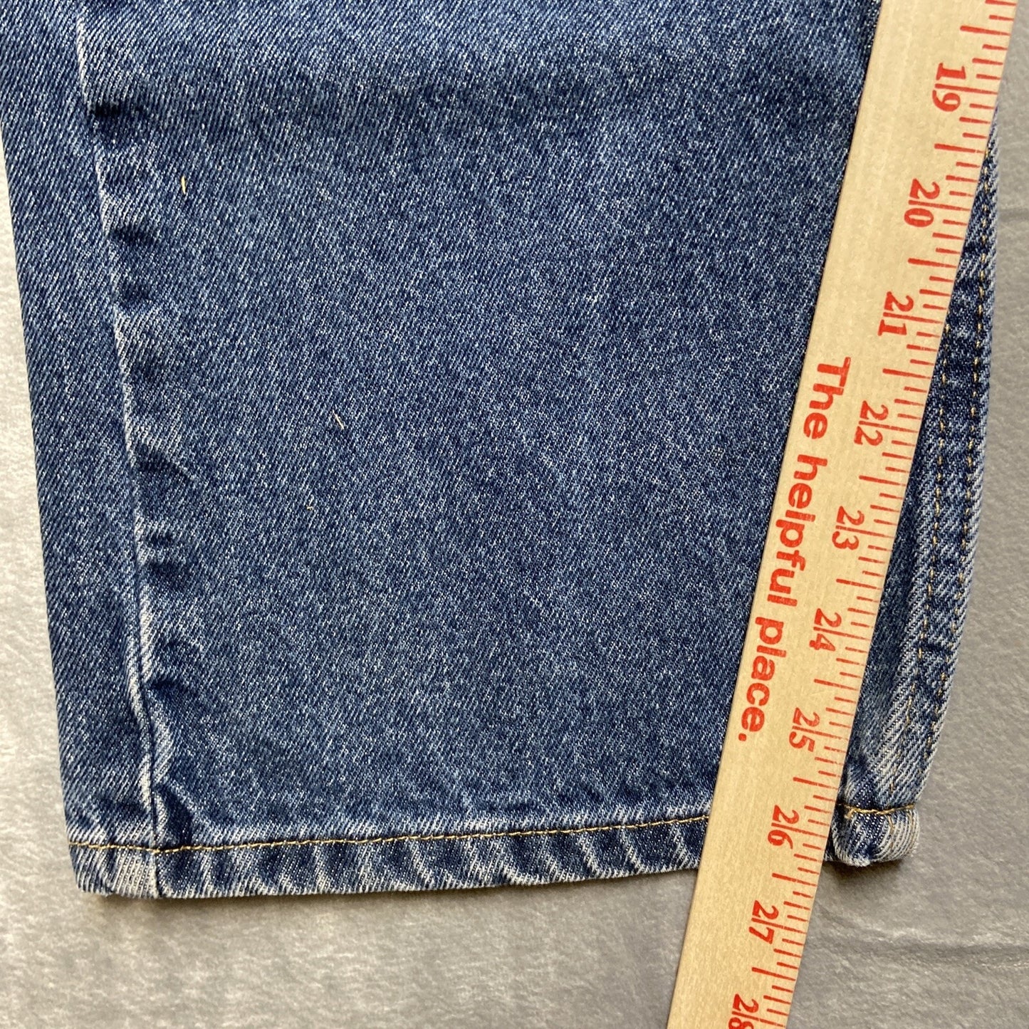 Wrangler Authentics Straight Jeans Men’s Size 40x27 Blue Denim