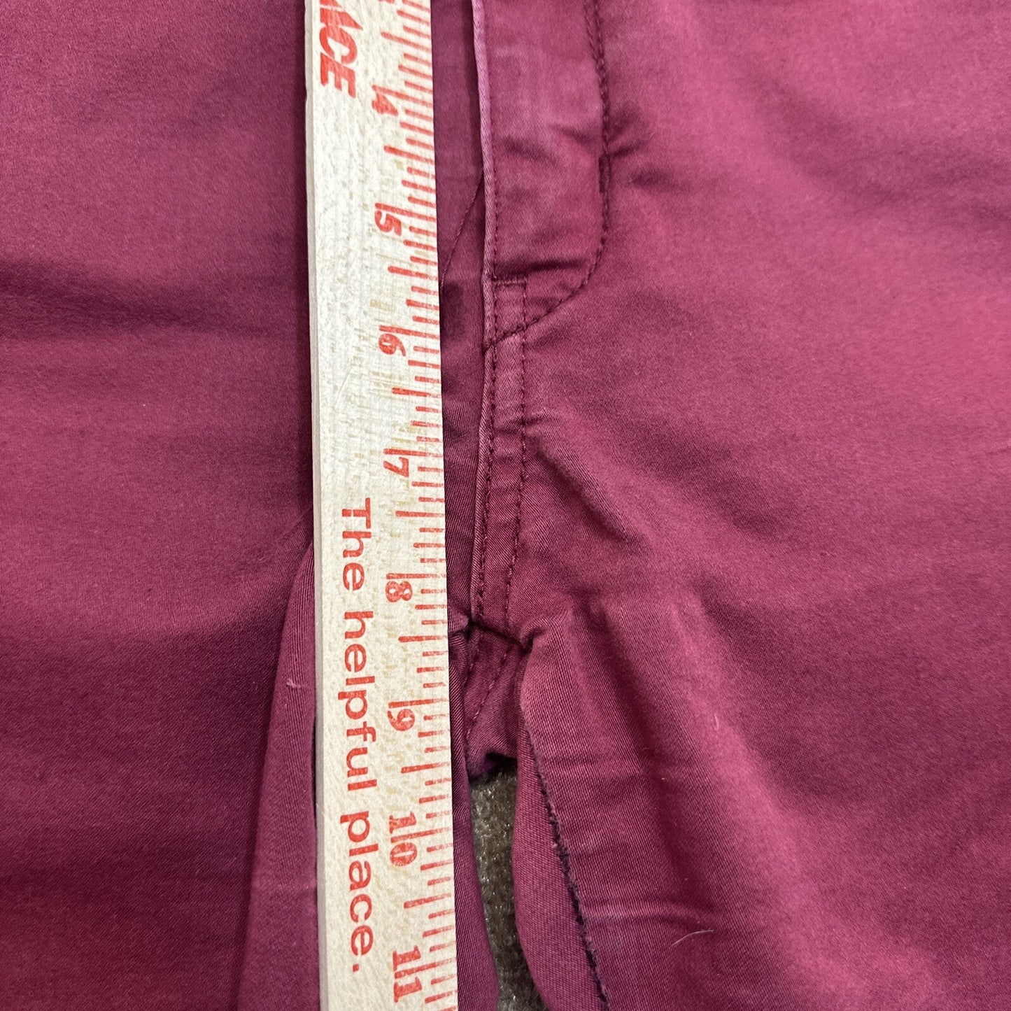 Denizen Levi's Jegging Womens Jeans Size 5 - 27W Burgundy Red Denim
