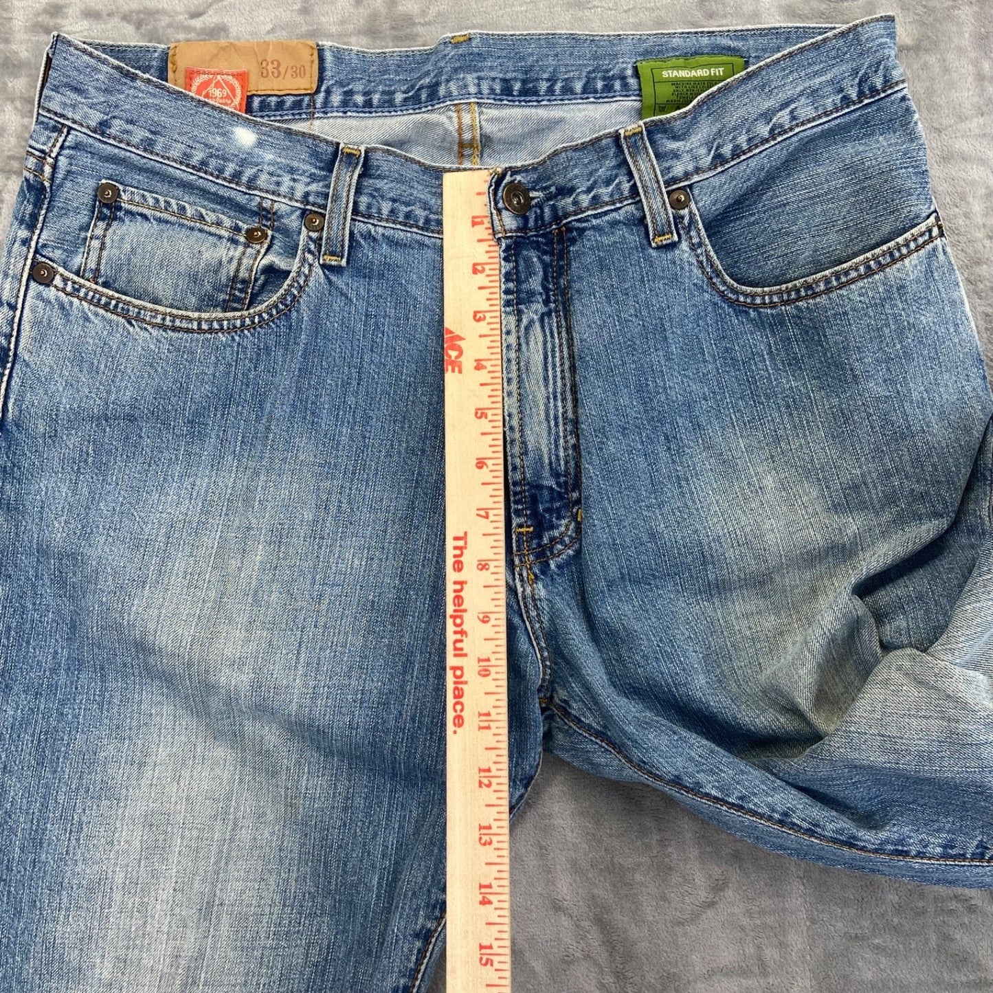 Vintage Gap 1969 Men's Standard Fit Jeans Size 33/30 Blue Denim #534424