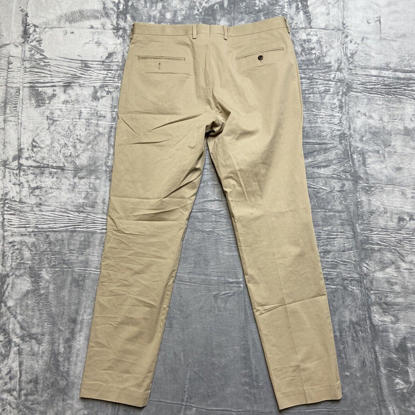 J Crew Flex Slim Chino Pants Men's Size 34x34 Tan Brown