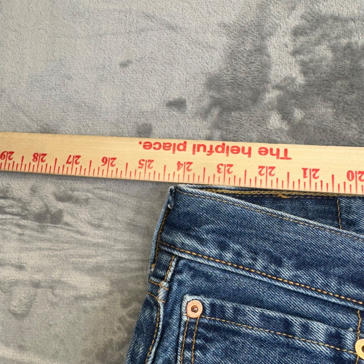Levi's Men's 501 Straight Jeans 50x30 Blue Denim Medium Wash