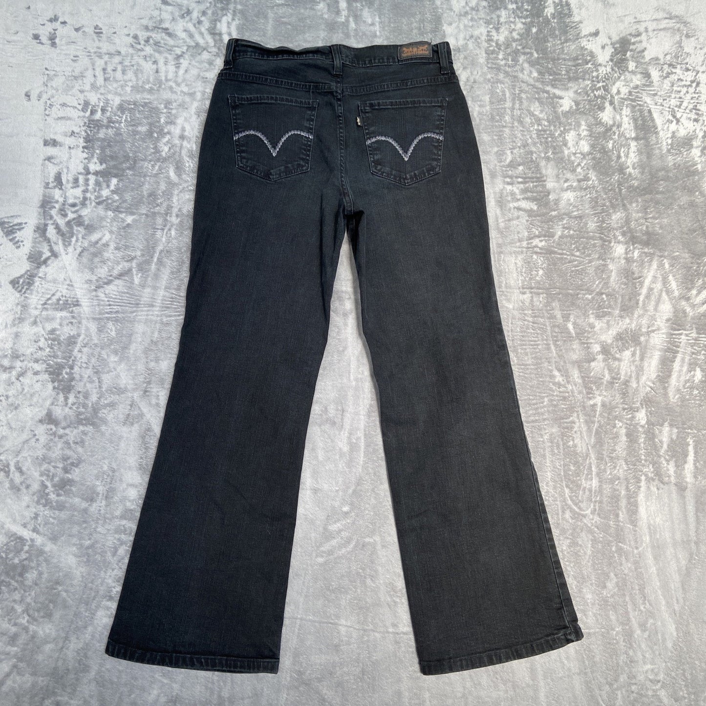 Levi's Perfectly Slimming 512 Bootcut Jeans Women's Size 10 S/C Black