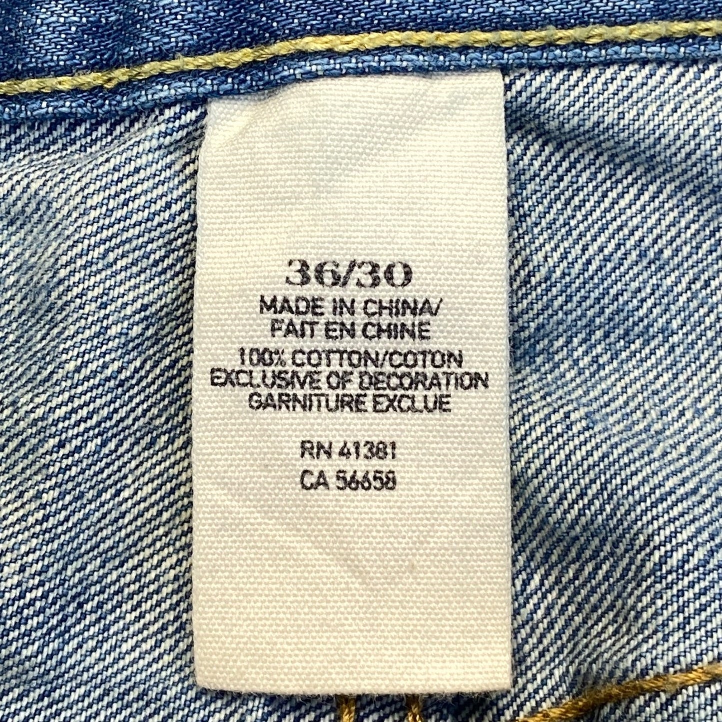 Vintage Polo Ralph Lauren Men's Straight Jeans 36x30 Blue Denim