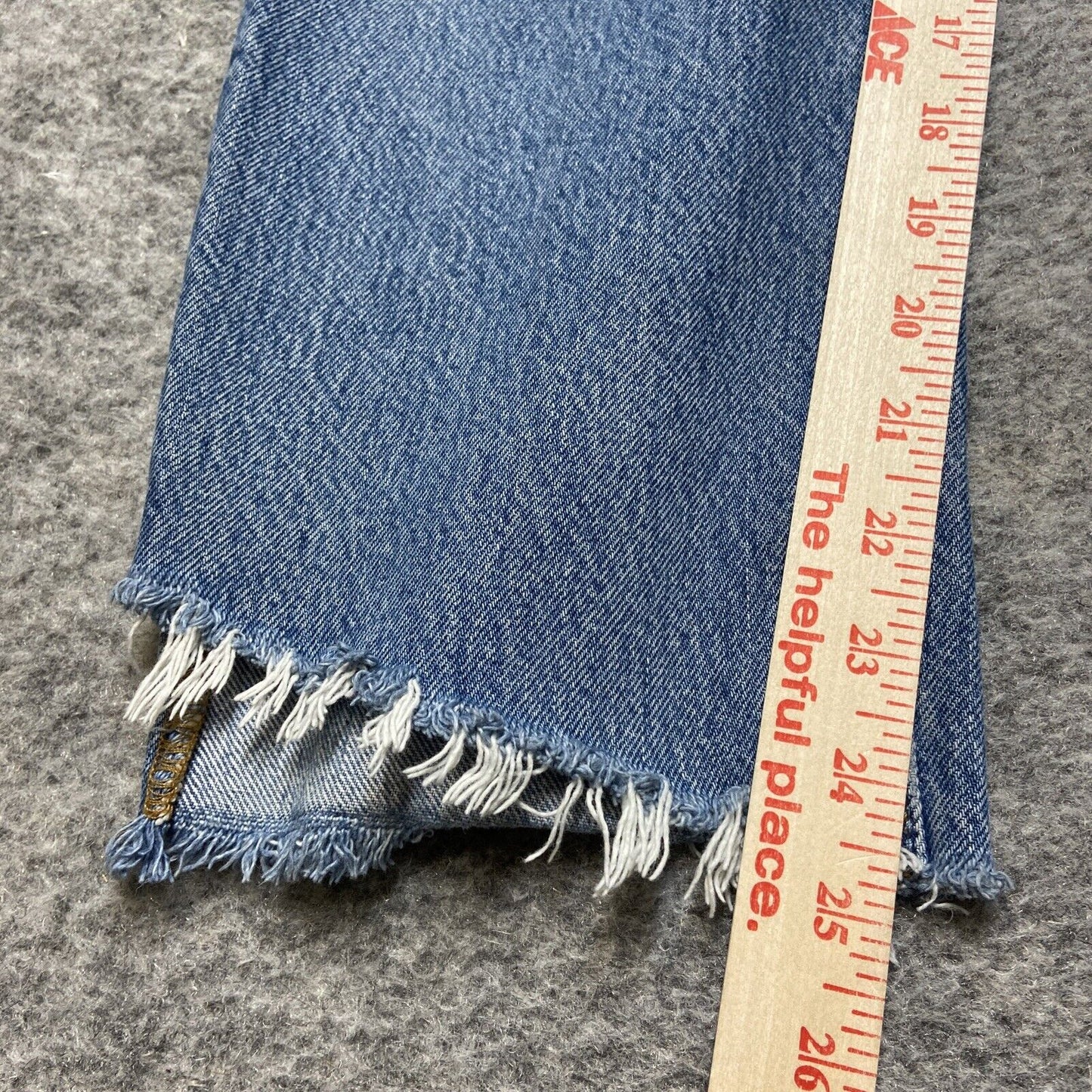 Levi's 501XX Original Fit Jeans Men's Size 30x26 Light Blue Button Fly Premium