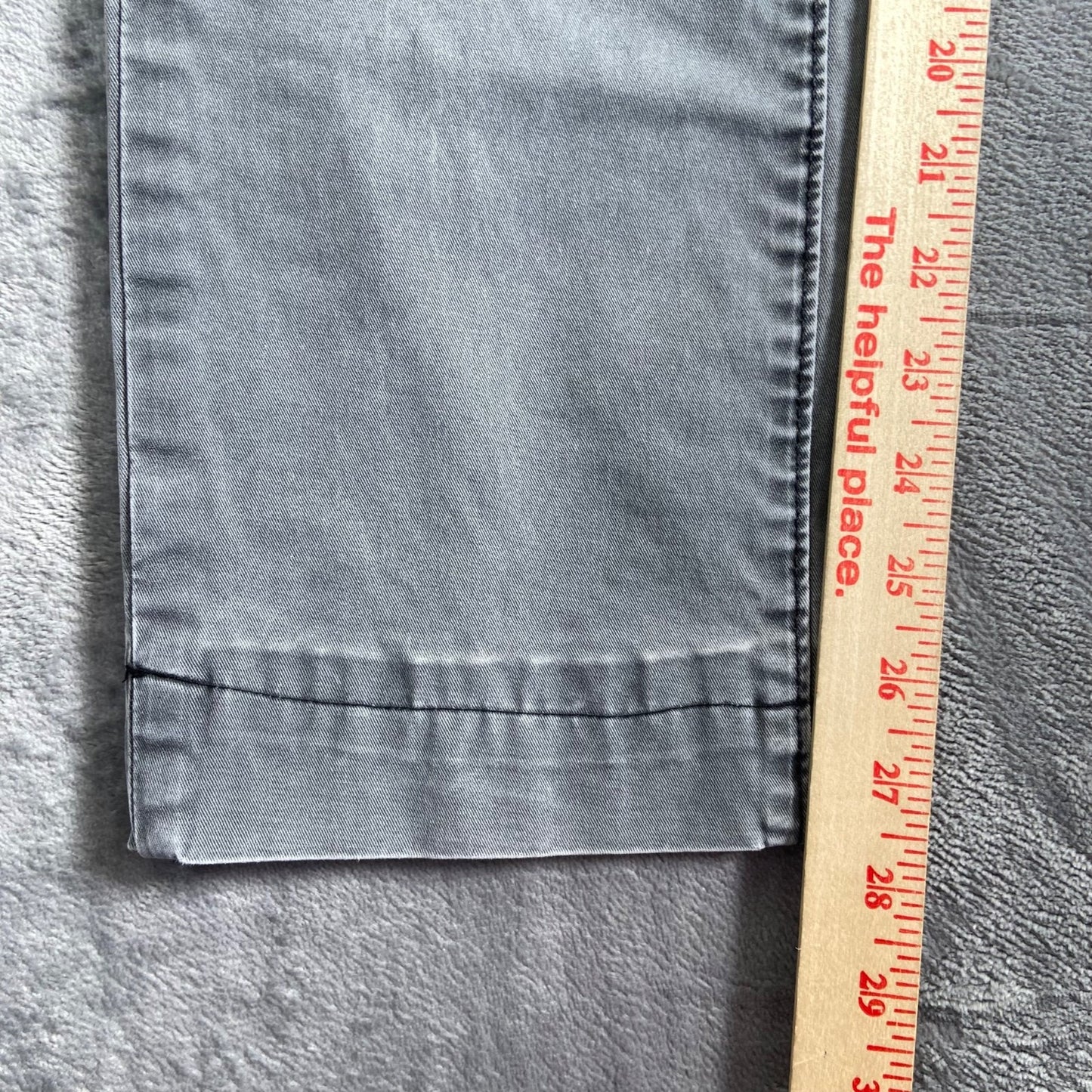 Levi's 511 Slim Jeans Men's 34x36 Gray Cotton Blend Casual
