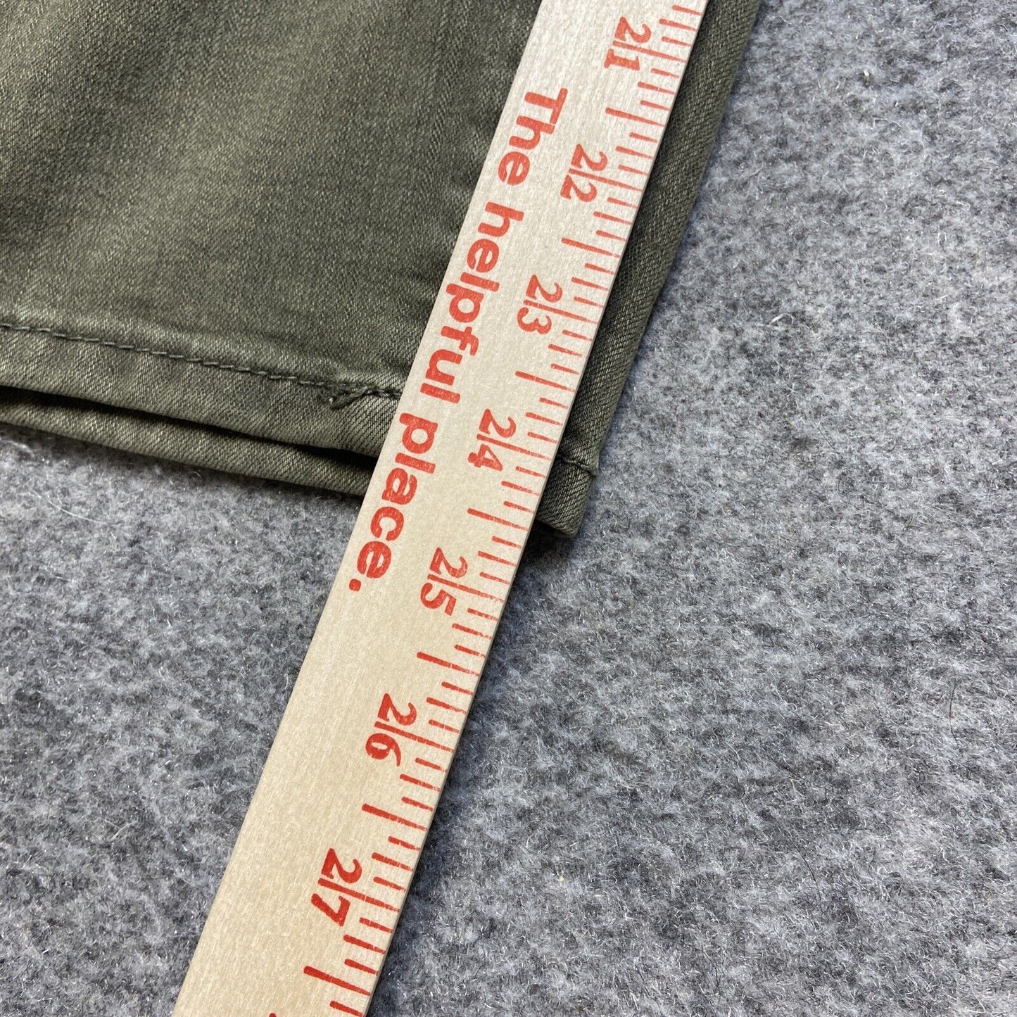 Torrid Skinny Ankle Jeans Women's Size 22 Green Button Fly Denim