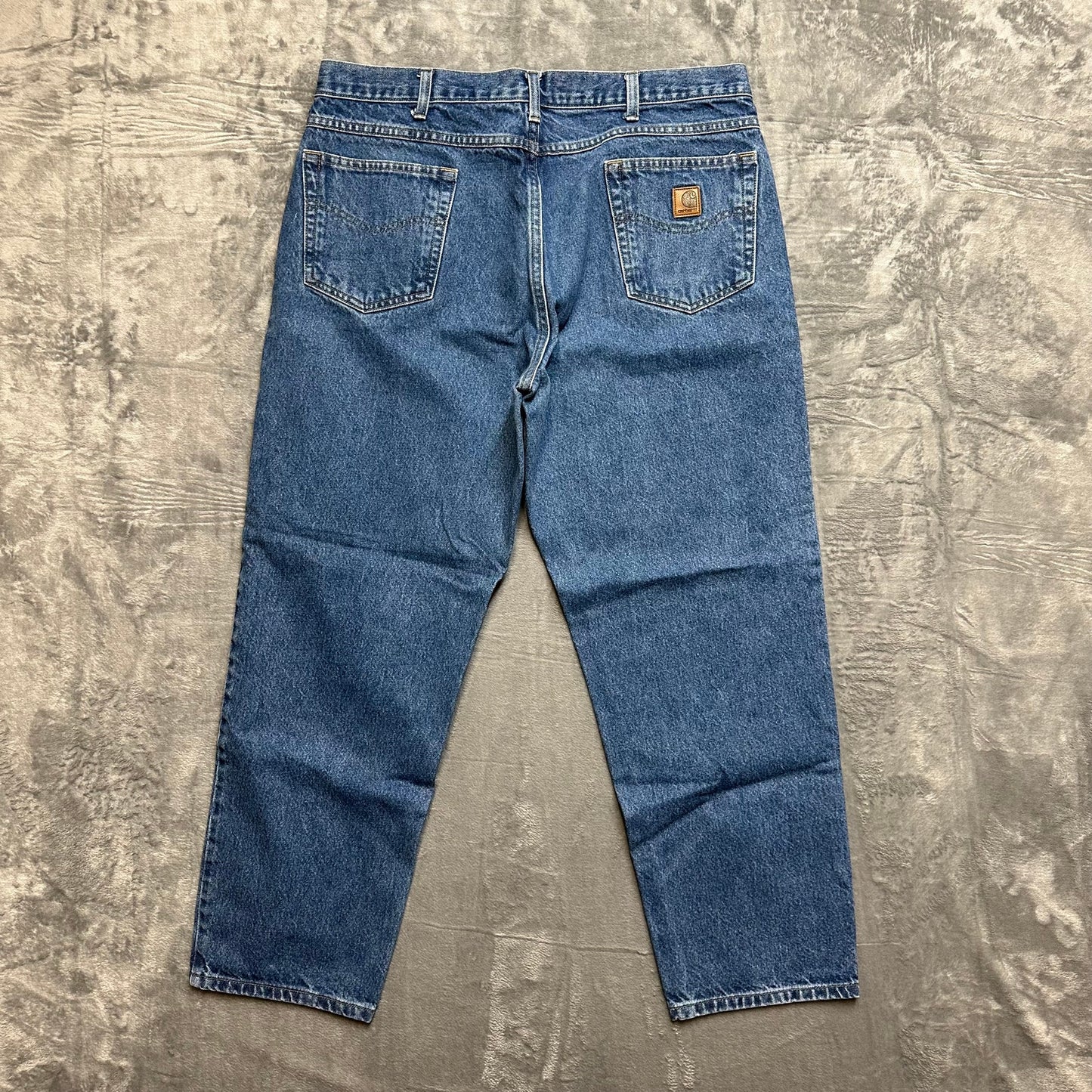 draft: Carhartt Straight Leg Jeans Men's Size 40x30 Blue Denim