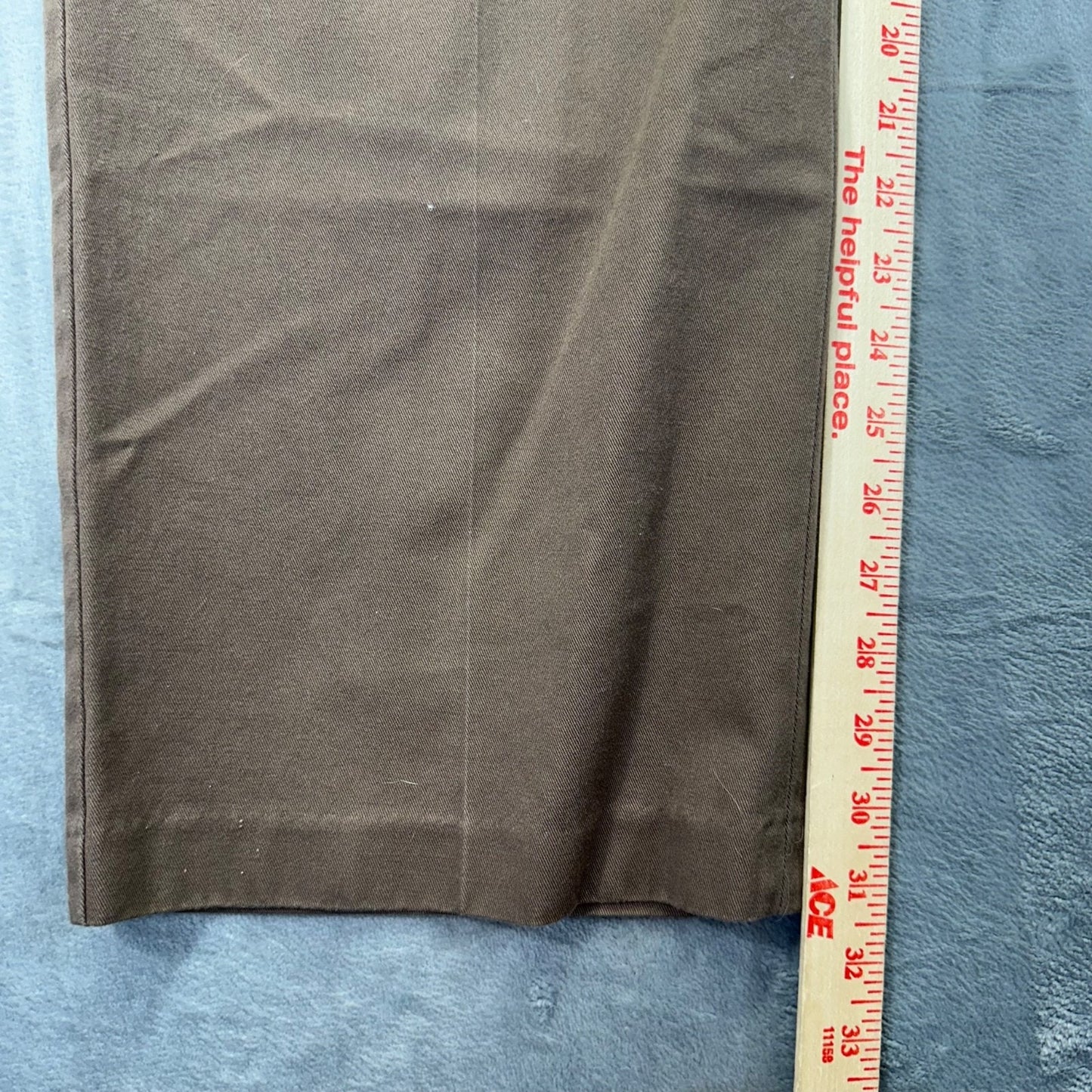Croft & Barrow Men's Dress Pants Size 40x32 Brown