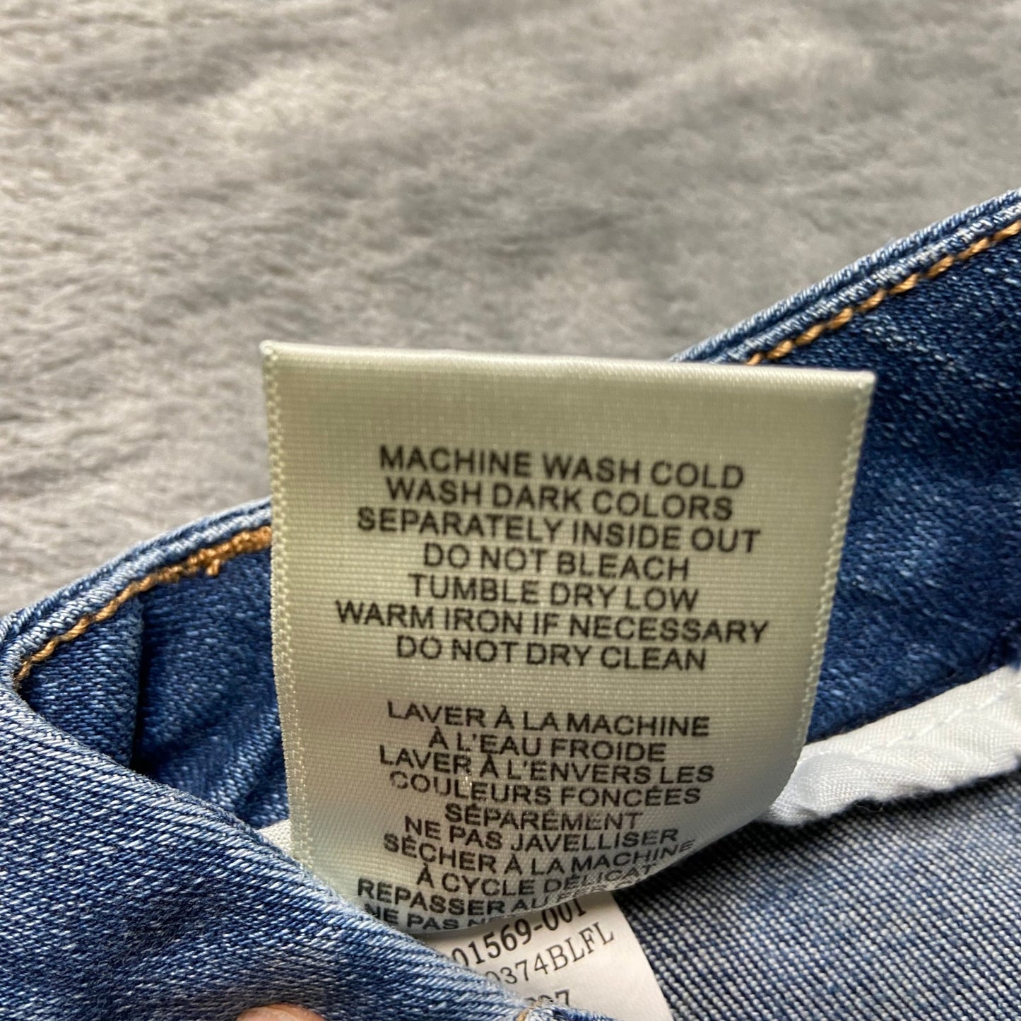 Jag Jeans High Rise Flare Jeans Women's Size 8 Blue Denim Medium Wash Distressed