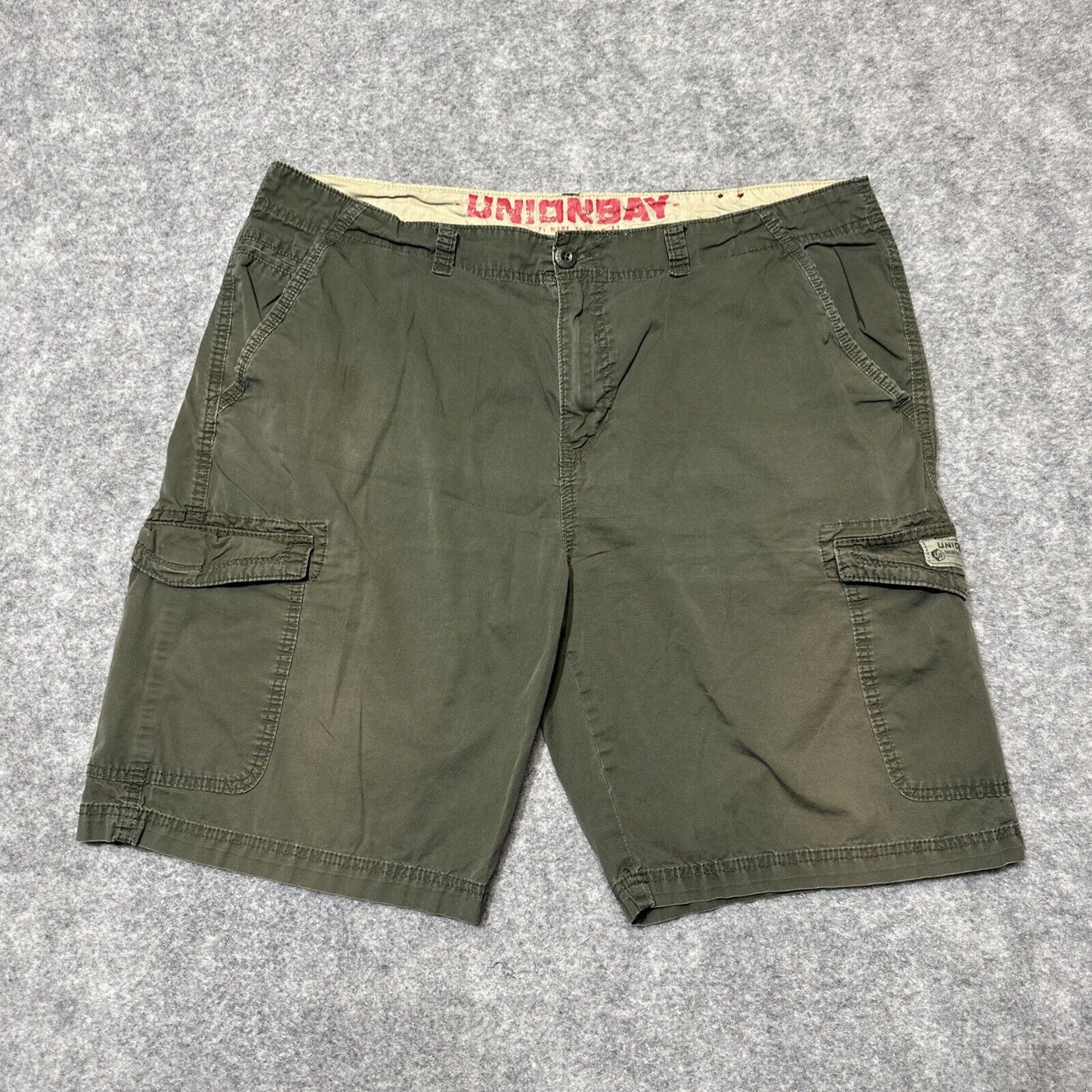 UNIONBAY Men's Cargo Shorts Size 42 Green Shorts