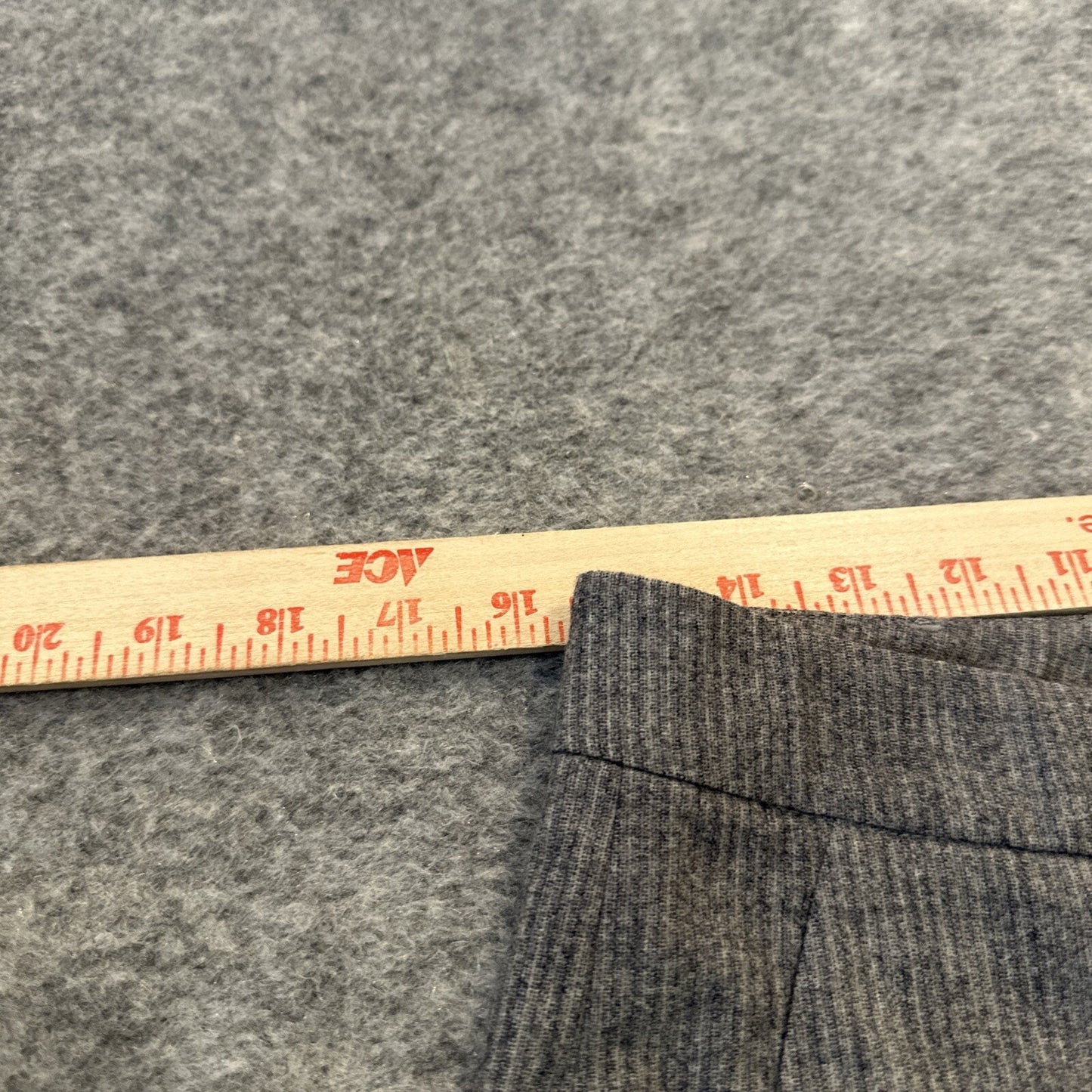Piazza Sempione Women's Cuffed Straight Dress Pants Size 12 Gray Pants