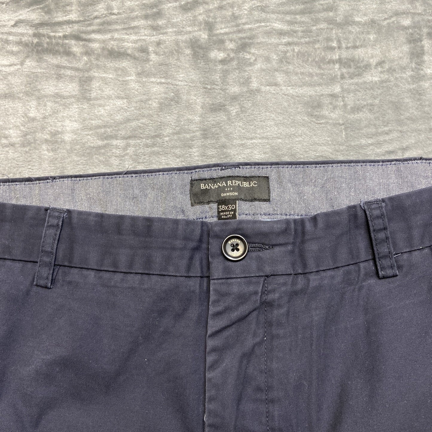 Banana Republic Dawson Chino Pants Men's Size 38x30 Dark Blue Pants