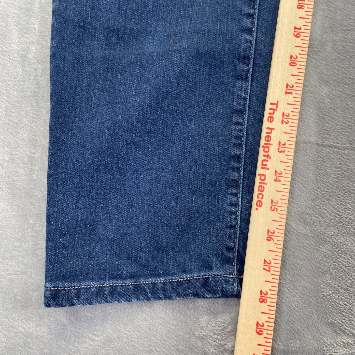 7 For All Mankind Men's Slimmy Jeans Size 33 Blue Dark Wash Denim