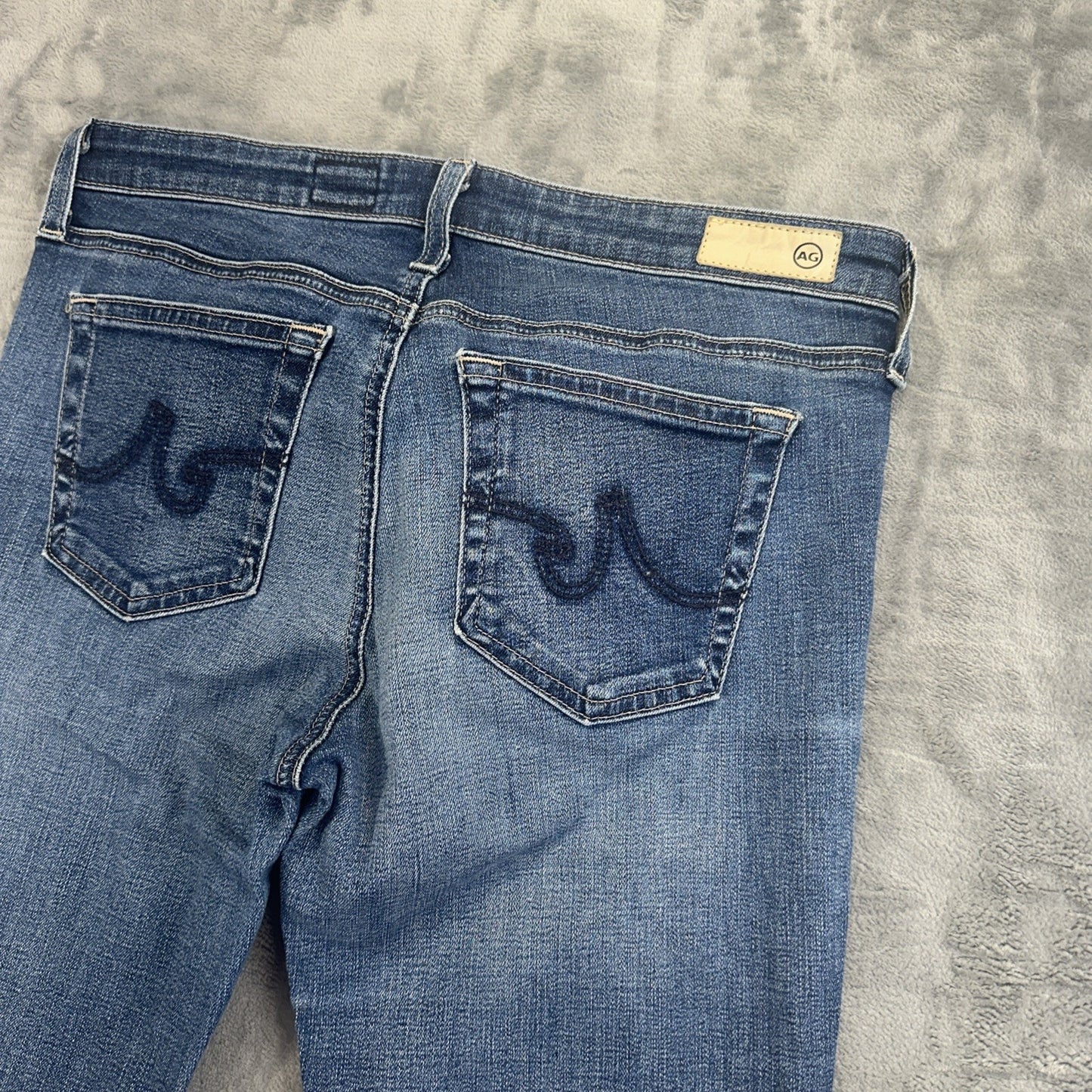 Adriano Goldschmied The Stilt Cigarette Leg Skinny Jeans Women's 28R Blue Denim