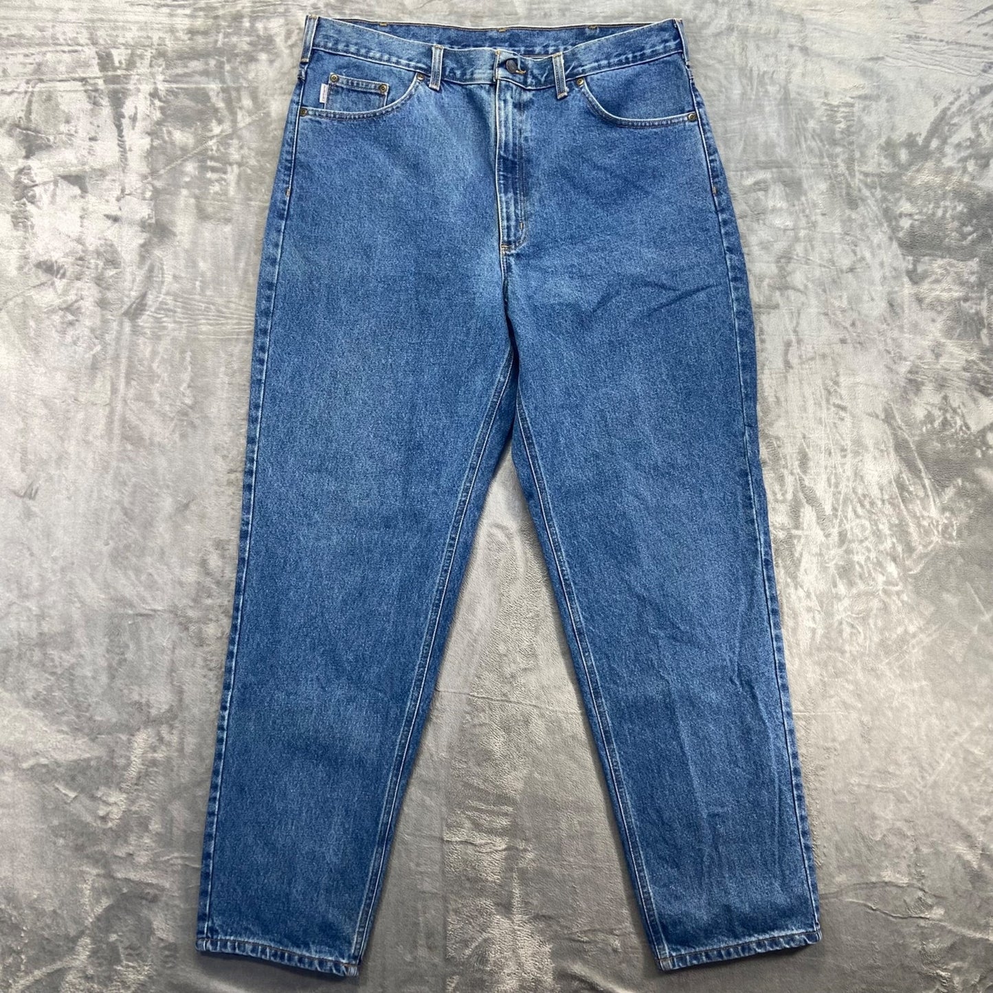 Carhartt Men's Relaxed Straight Jeans Size 40x34 Blue