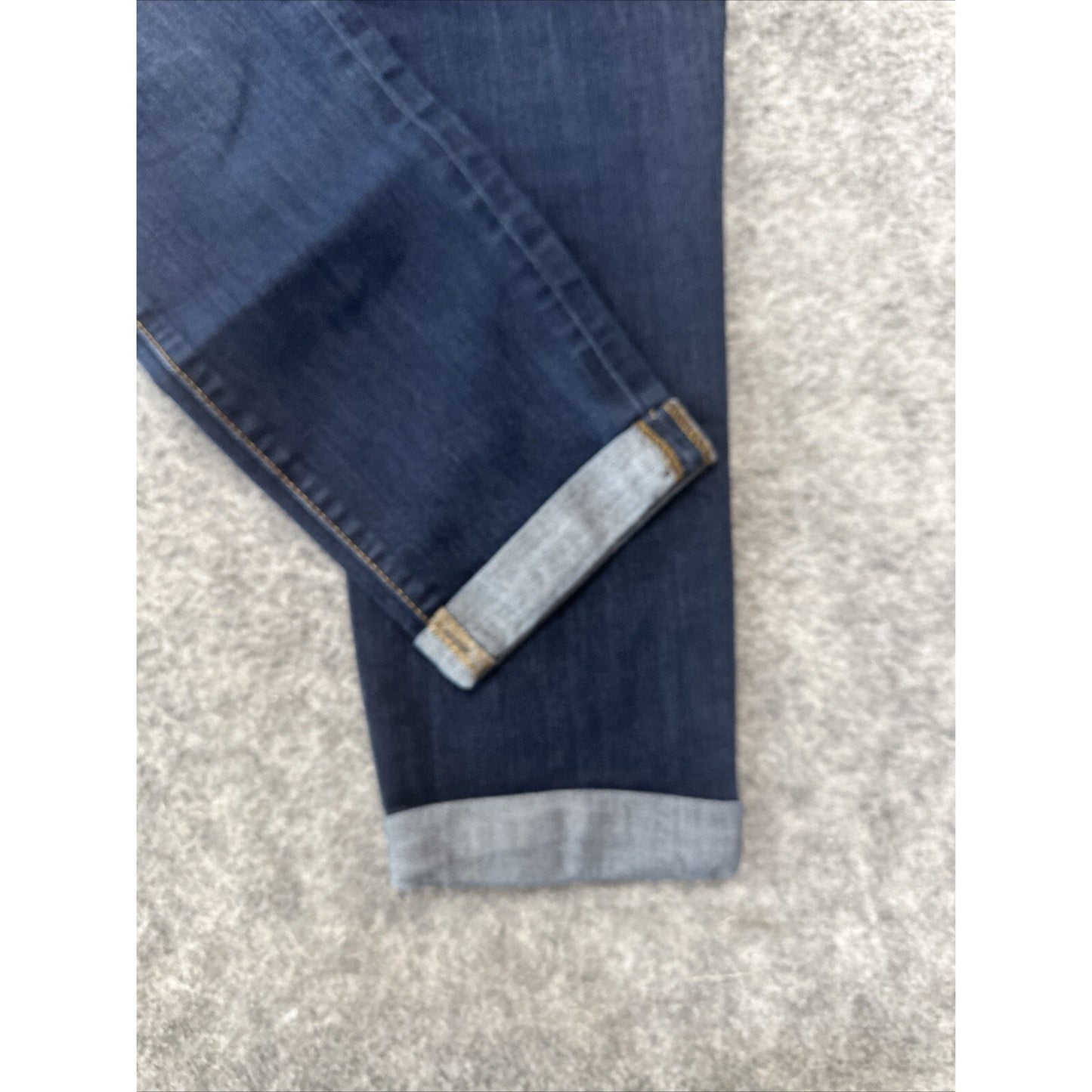 Banana Republic Cuffed Crop Jean Women's Size 30/10 Blue Dark Denim