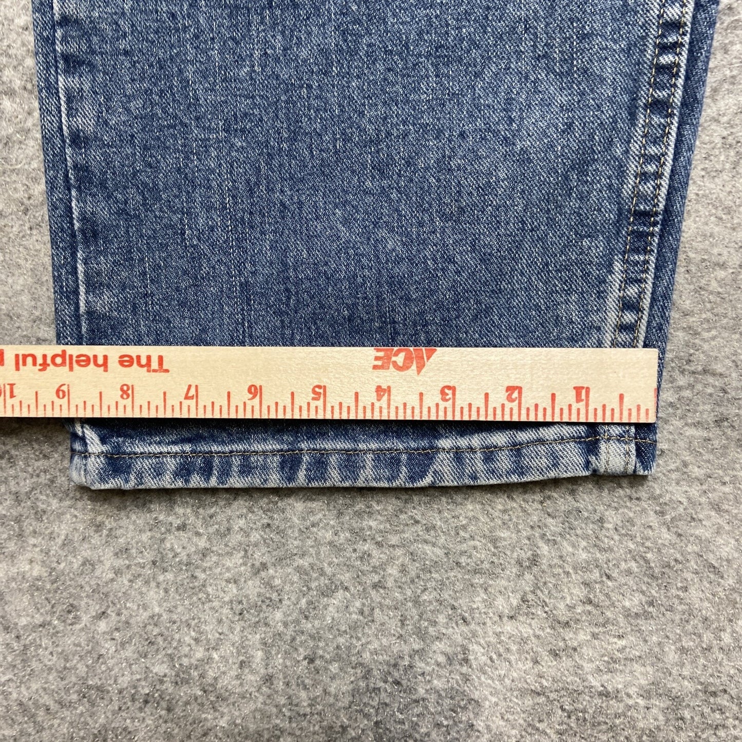 Wrangler Relaxed Fit Jeans Men’s Size 50x29 Blue Denim