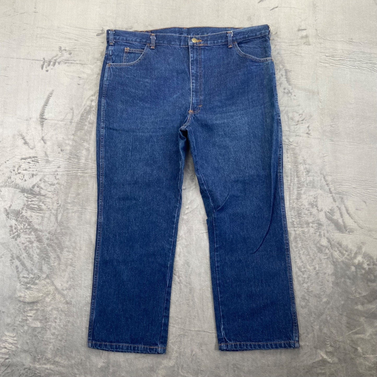 Work n' Sport Men's Quality Jeans 42x28 Blue Denim Regular