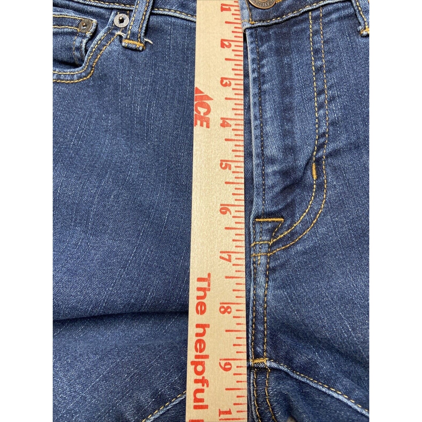 American Eagle Active Flex Original Straight Men's Size 28x34 Dark Blue Denim