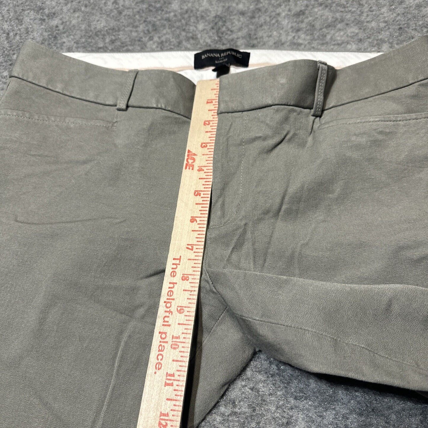 Banana Republic Sloan Fit Dress Pants Women's Size 12 Gray Pants Formal