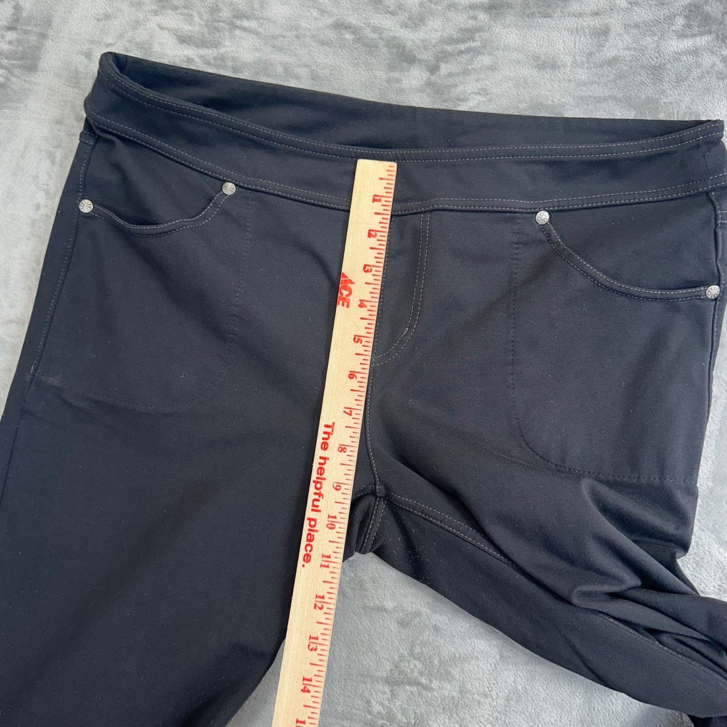Athleta Women's Flare Legging Pants XLT Black Yoga Pull On Pants