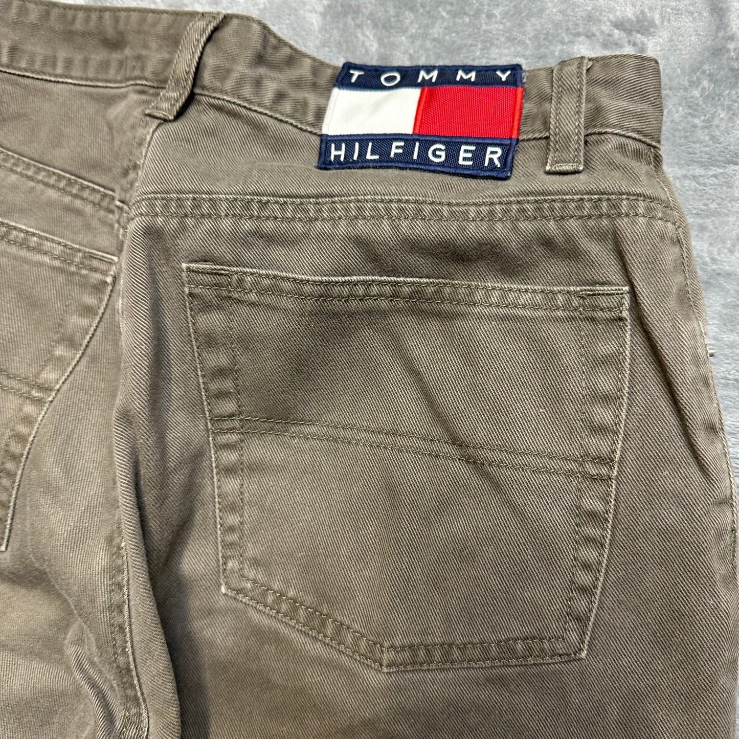 Tommy Jeans Women's Straight Jeans Size 8 Brown