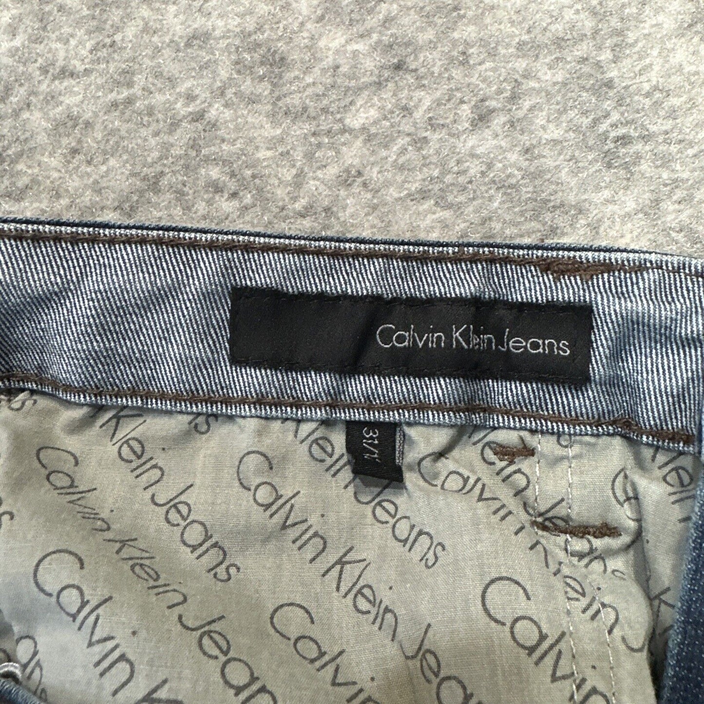 Calvin Klein Shape Women's Jeans Size 31 / 12 Blue Dark Denim