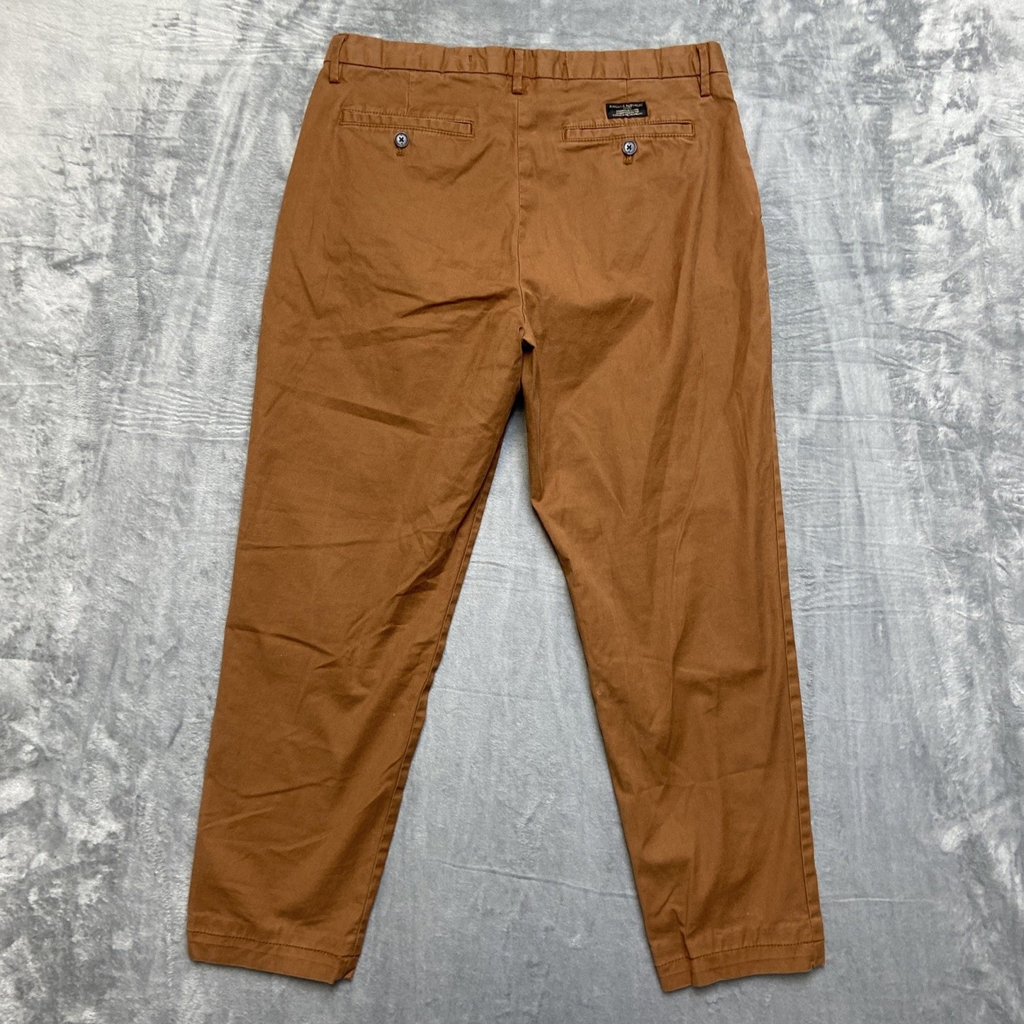 Banana Republic Lived In Althetic Fit Chino Pants Men's Size 34x32 Brown Pants
