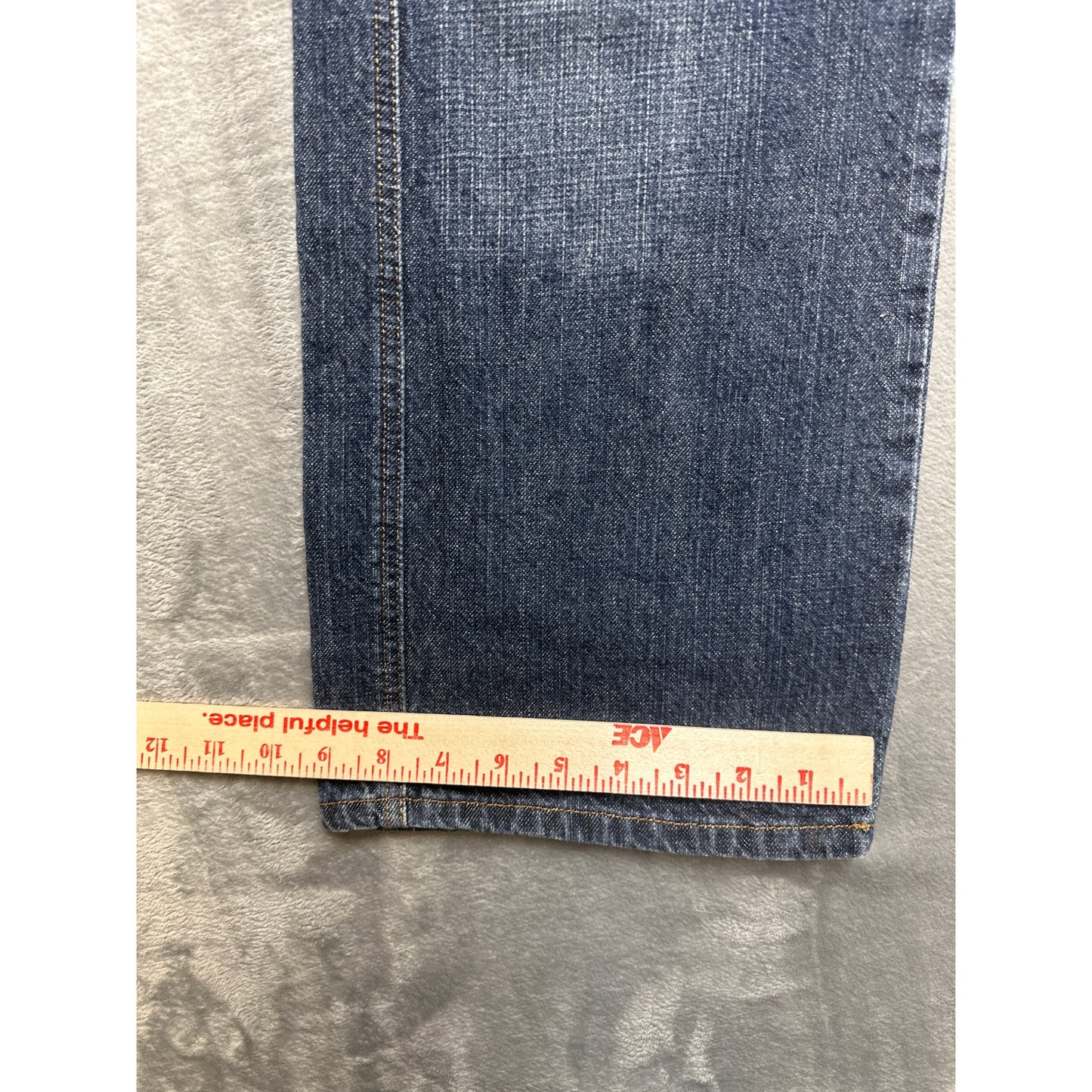 Vintage DKNY Jeans Straight Jeans Women's Size 12R Dark Blue Denim