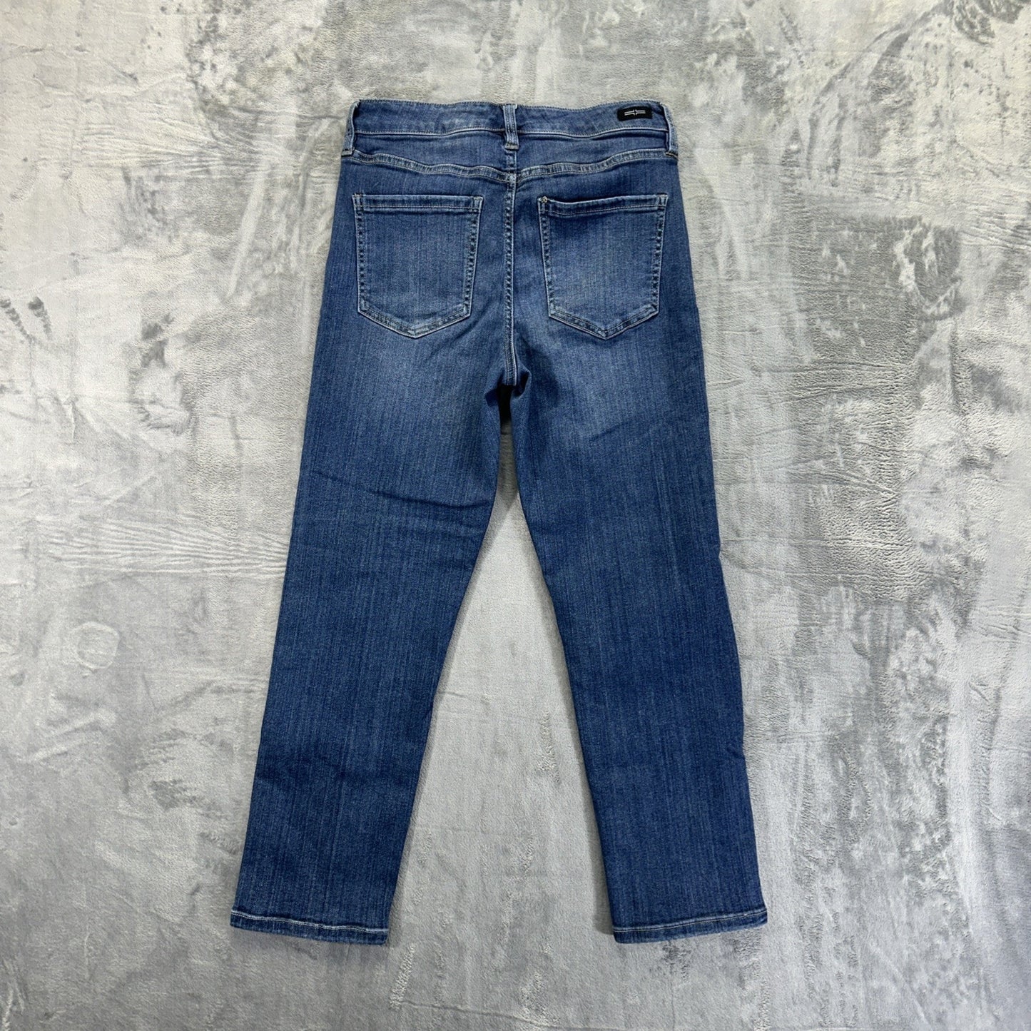 Liverpool Non Skinny Skinny Jeans Women's Size 27 Petite Dark Blue Denim