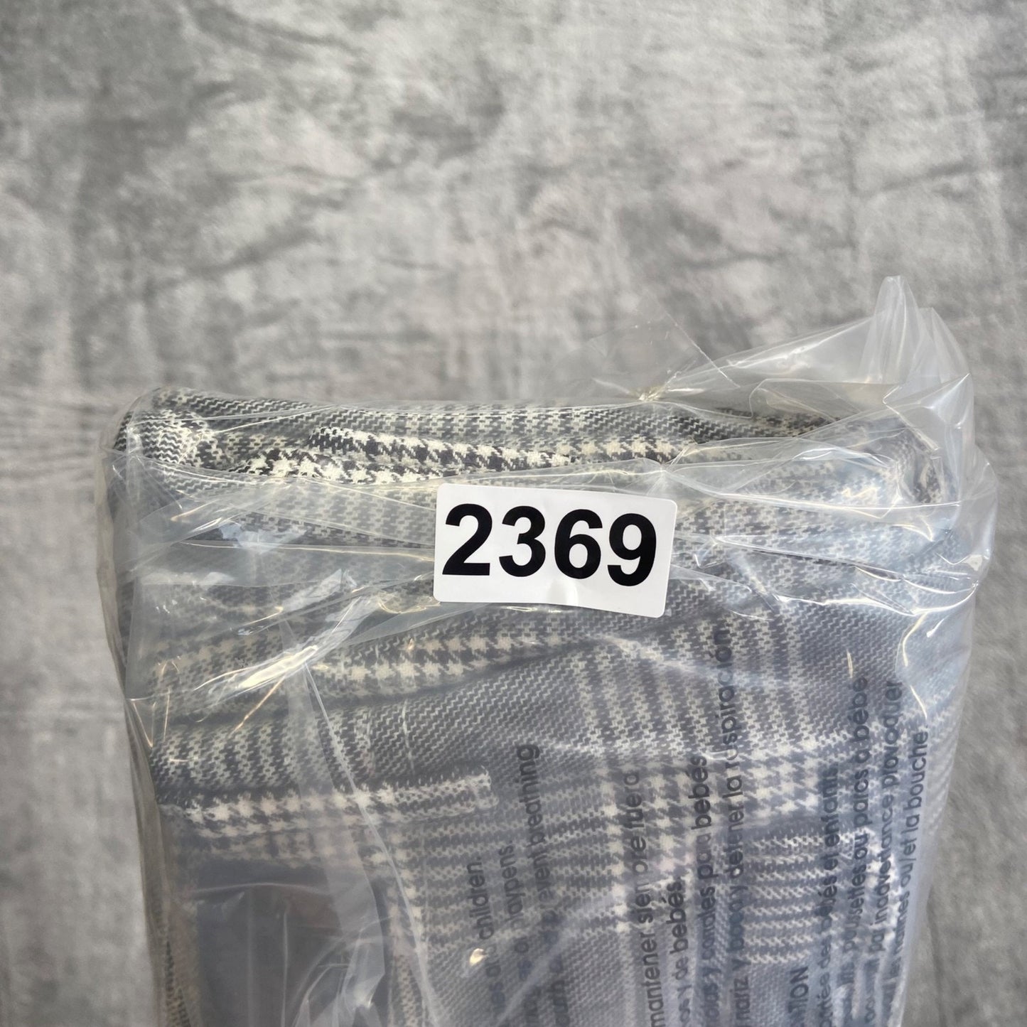 American Eagle Plaid Wide Leg Pants Women's Size 00 Short Gray Cotton