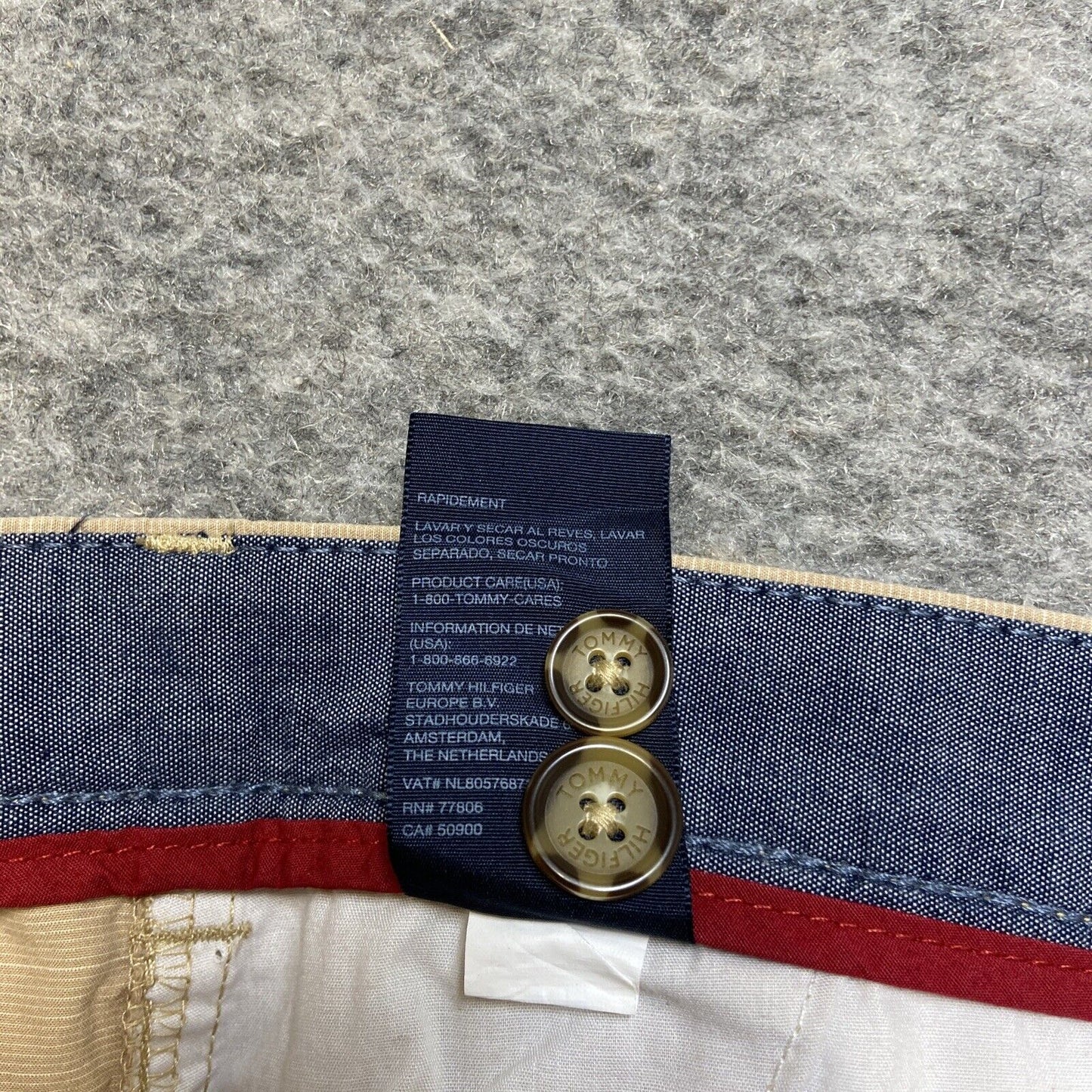 Tommy Hilfiger Chino Shorts Men's Size 42 Beige Casual Shorts