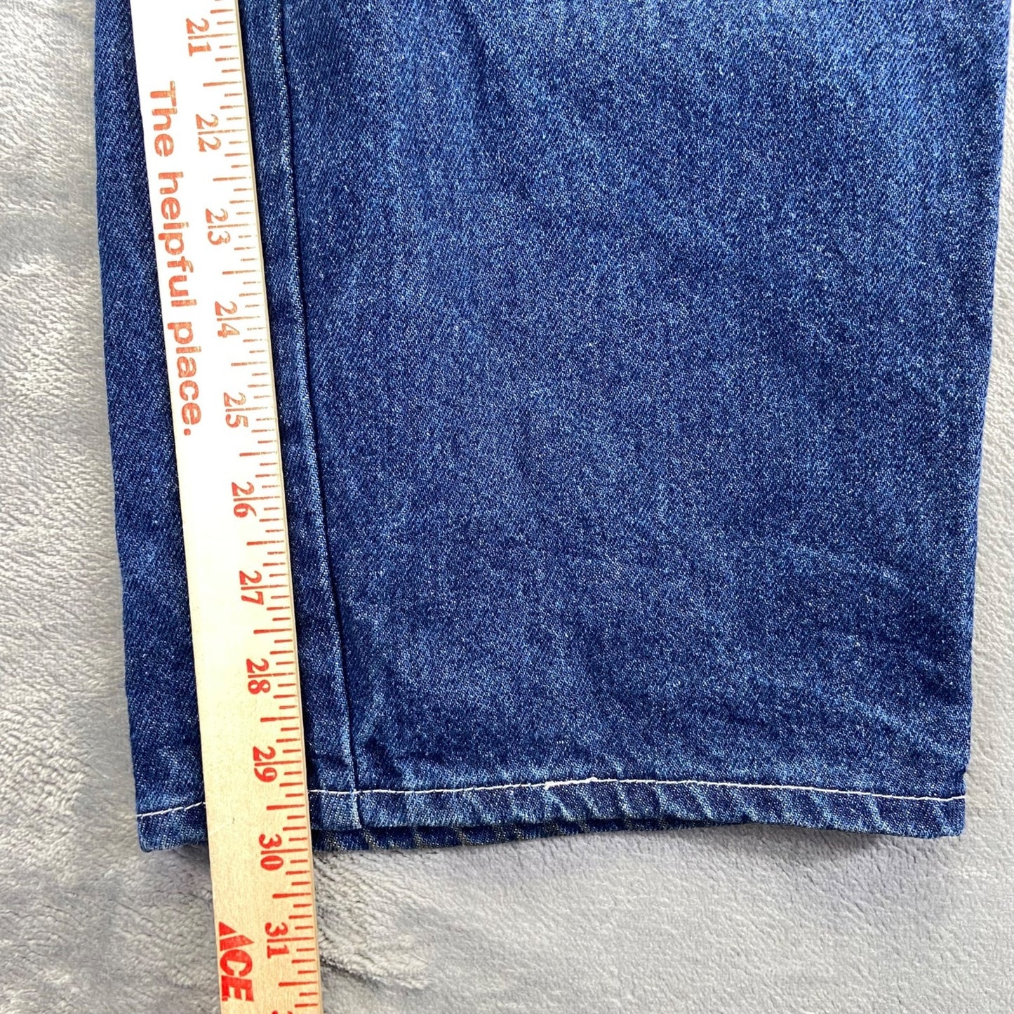 Union Line Men's Carpenter Jeans 36x30 Blue Denim