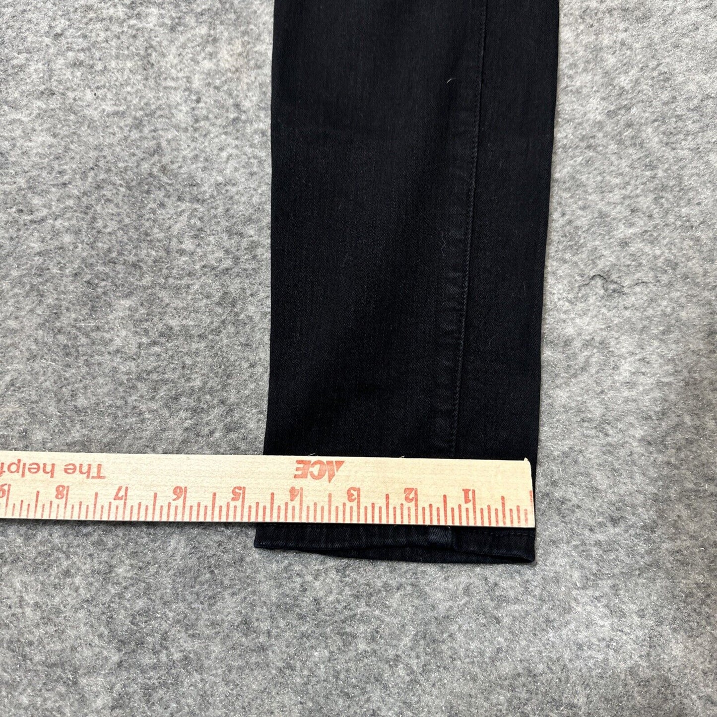 Frame Denim Le Skinny De Jeanne Women's Jeans Size 25 Black Dark Wash Denim